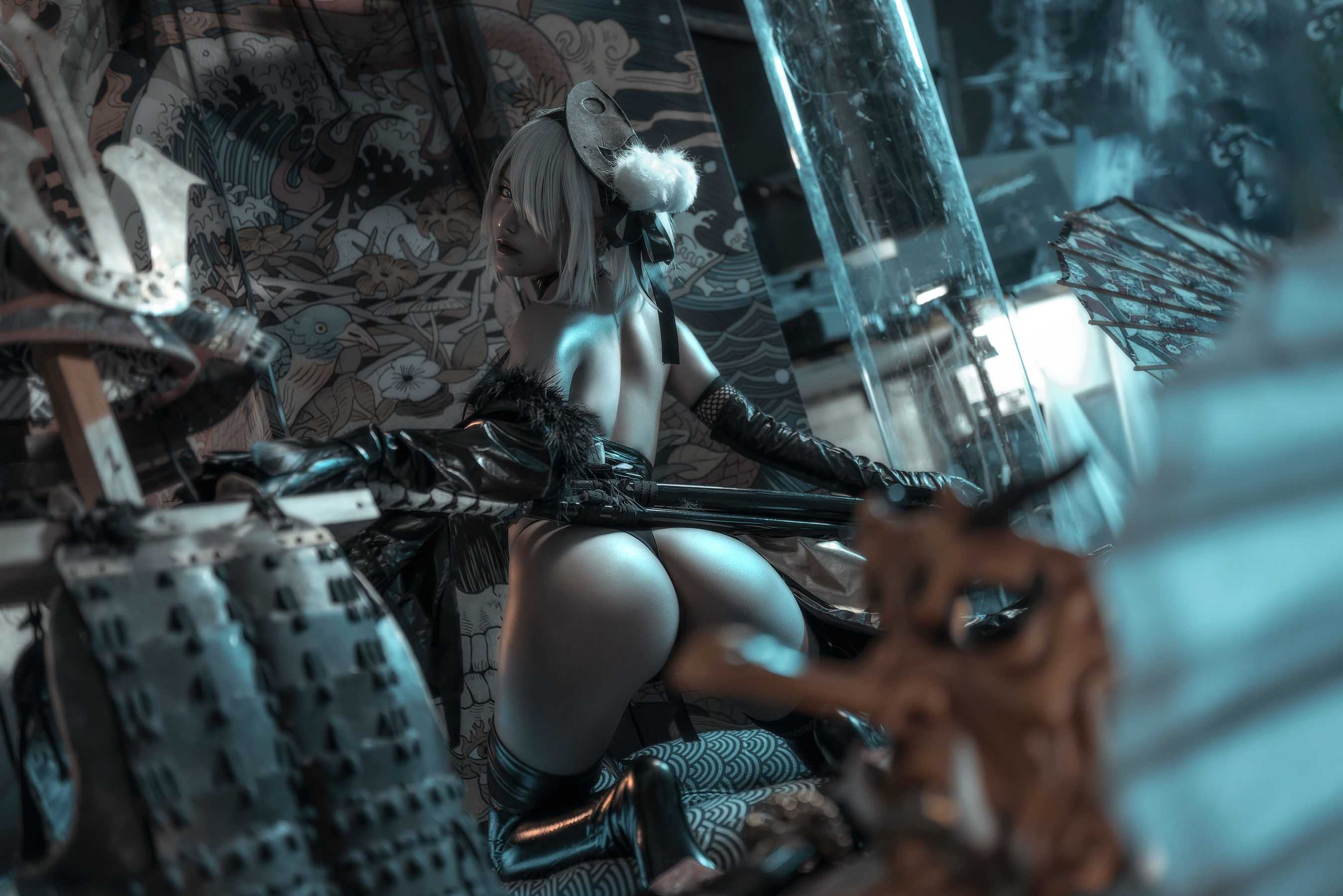 一笑芳香沁写真 – 忍者2B [25P]