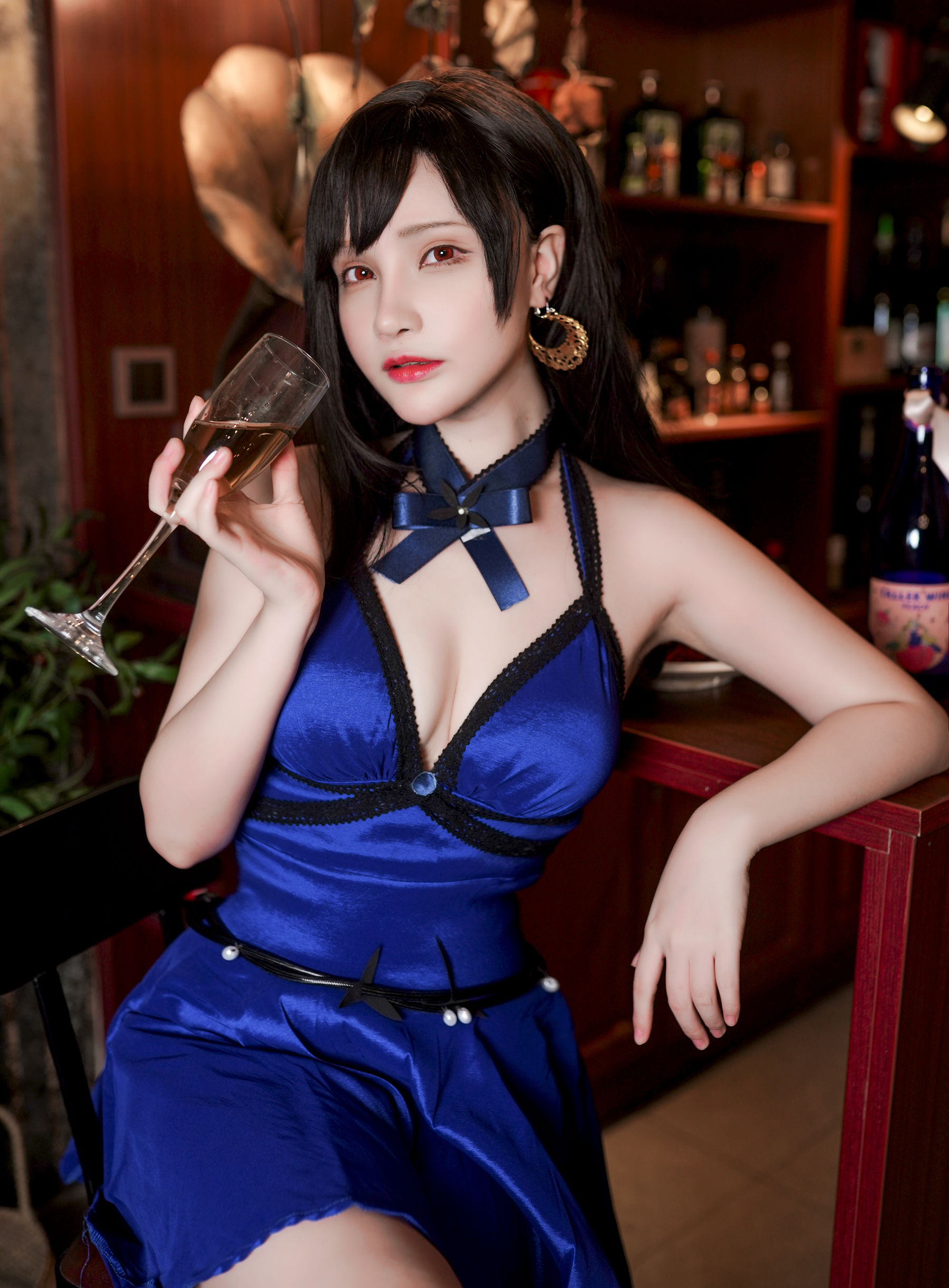千夜未来（Senya Miku）- 蒂法连衣裙 [20P]