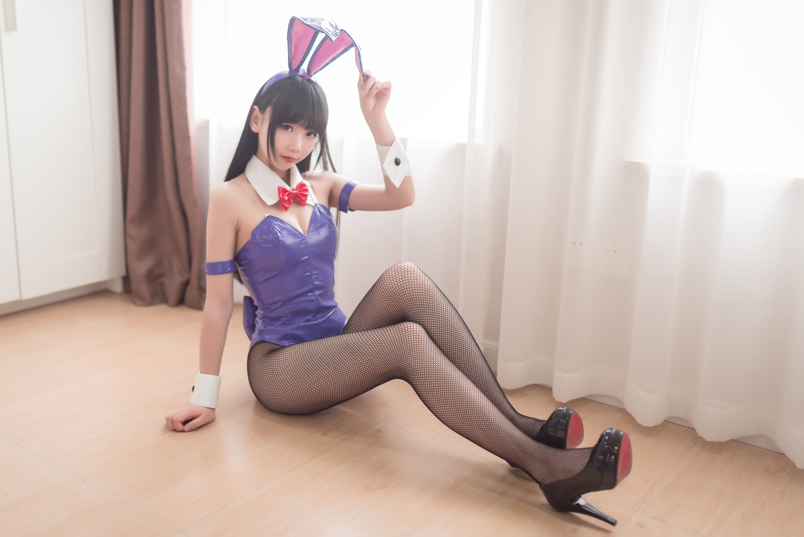 [萝莉COS] 雪琪 – 兔女郎 [58P]