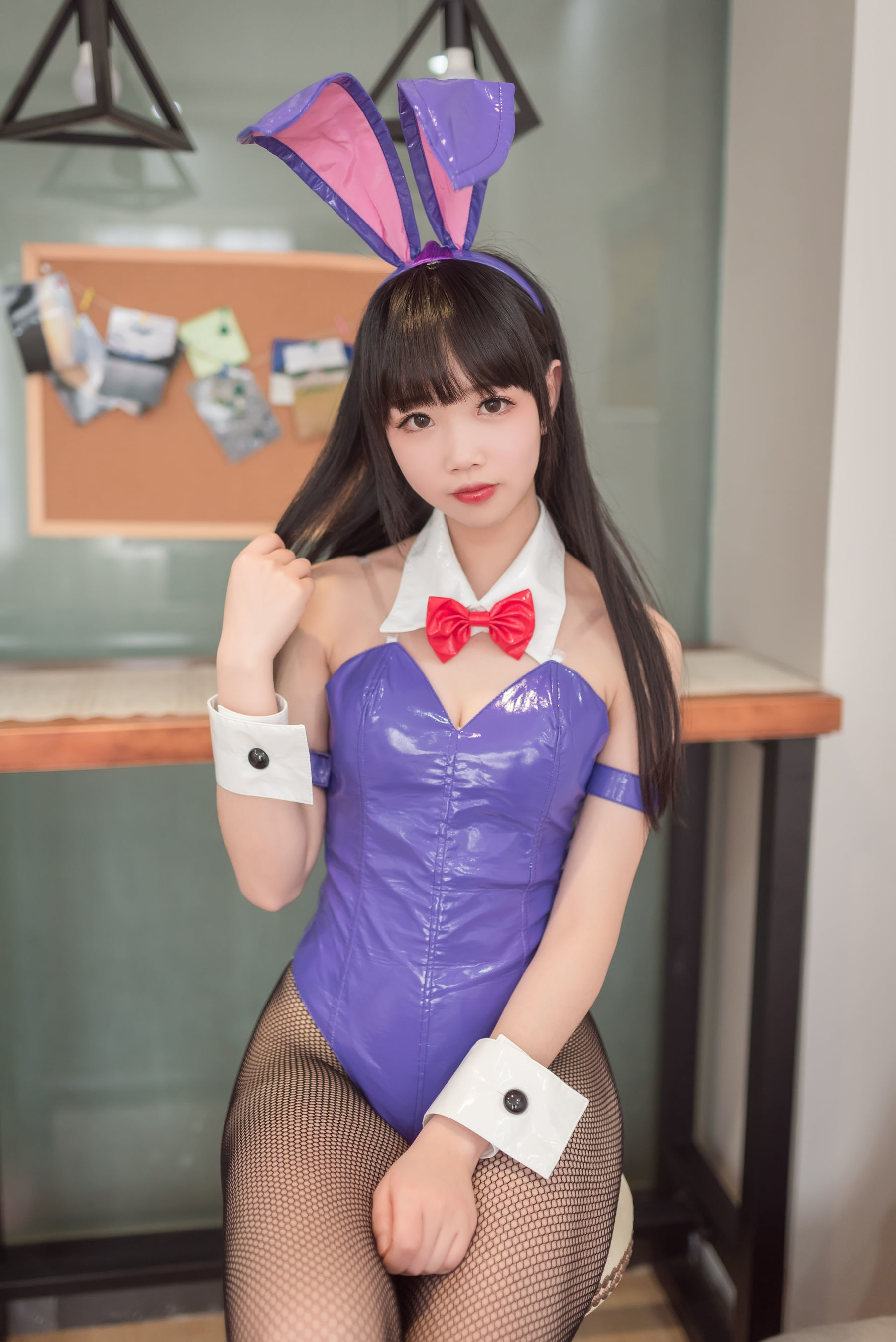 [萝莉COS] 雪琪 – 兔女郎 [58P]