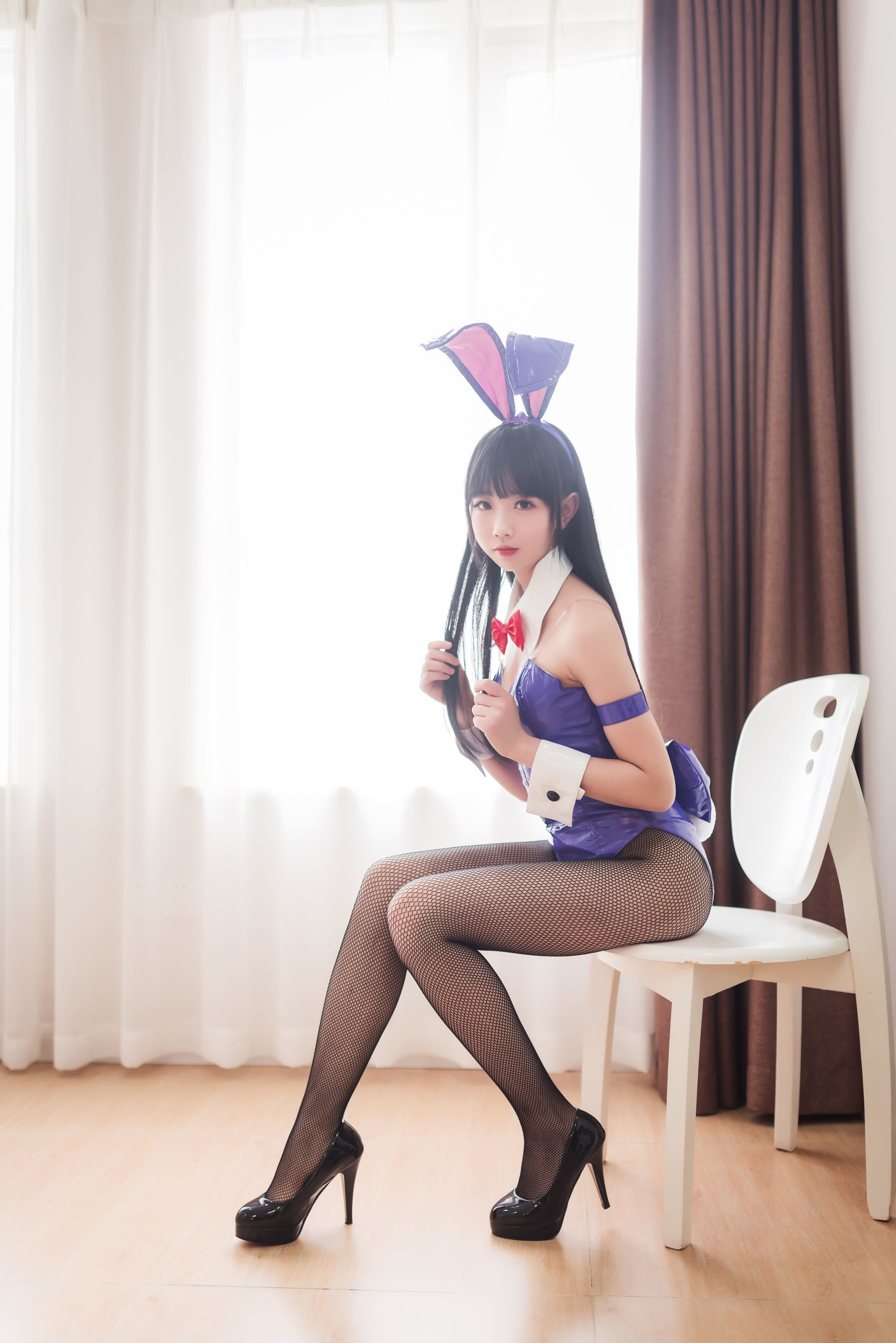 [萝莉COS] 雪琪 – 兔女郎 [58P]