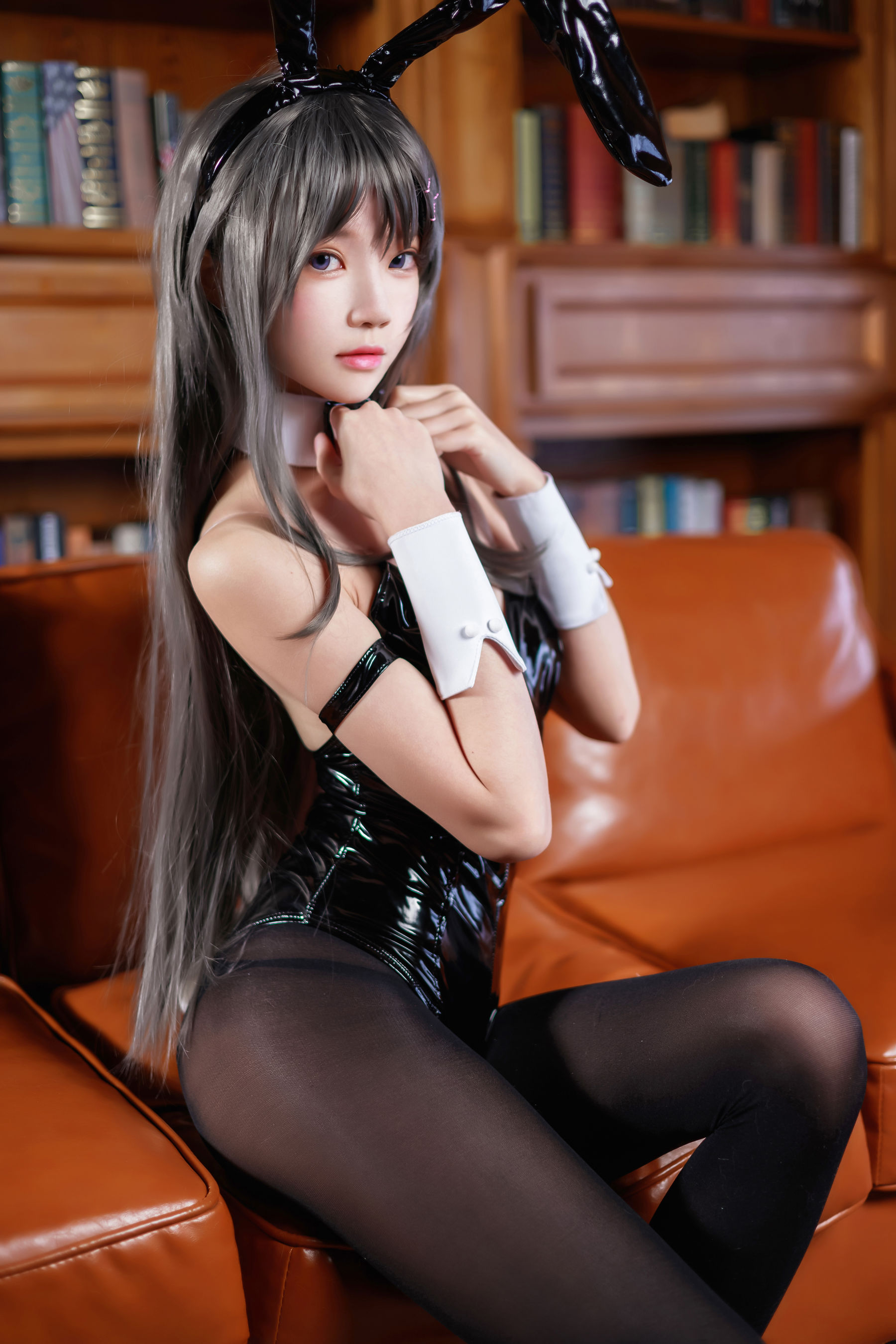 桜桃喵 – 樱岛麻衣兔女郎 [50P]