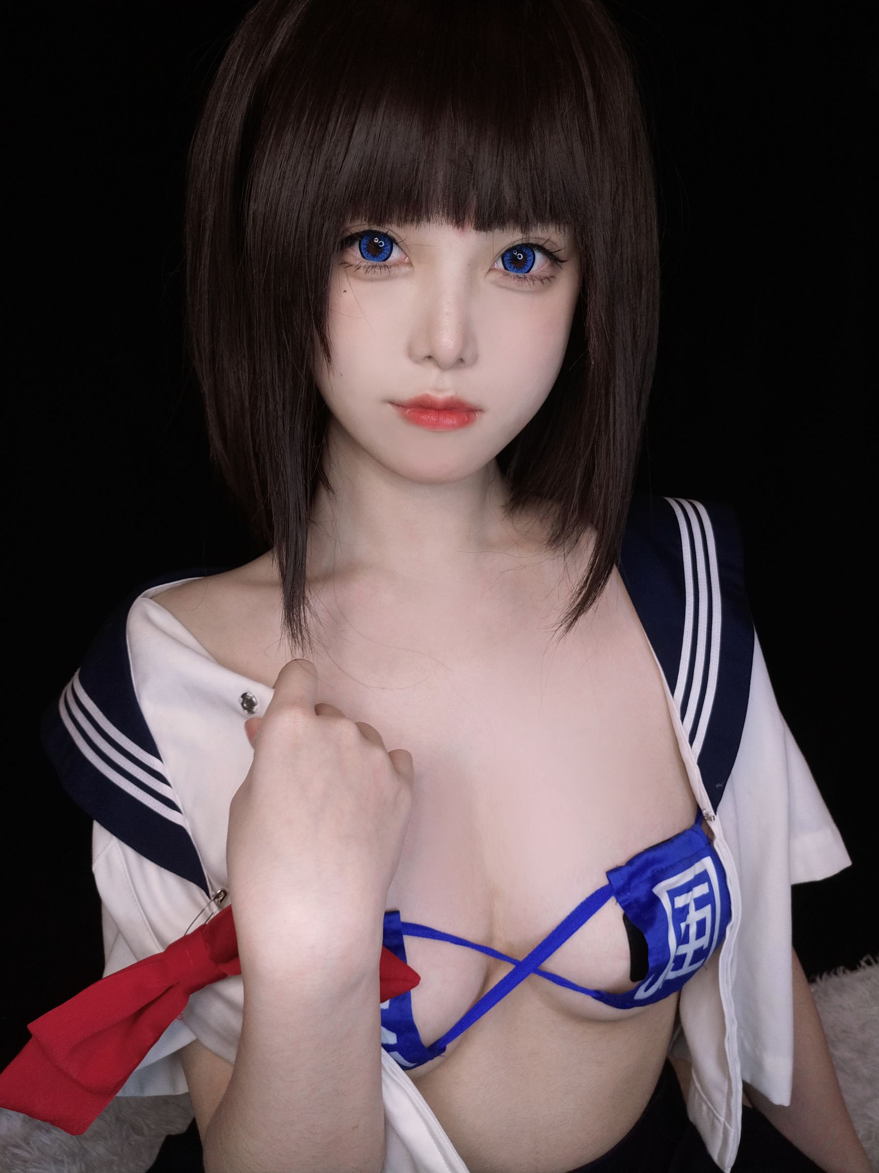 萌系小姐姐蜜汁猫裘 – 坏学妹自拍 [38P]