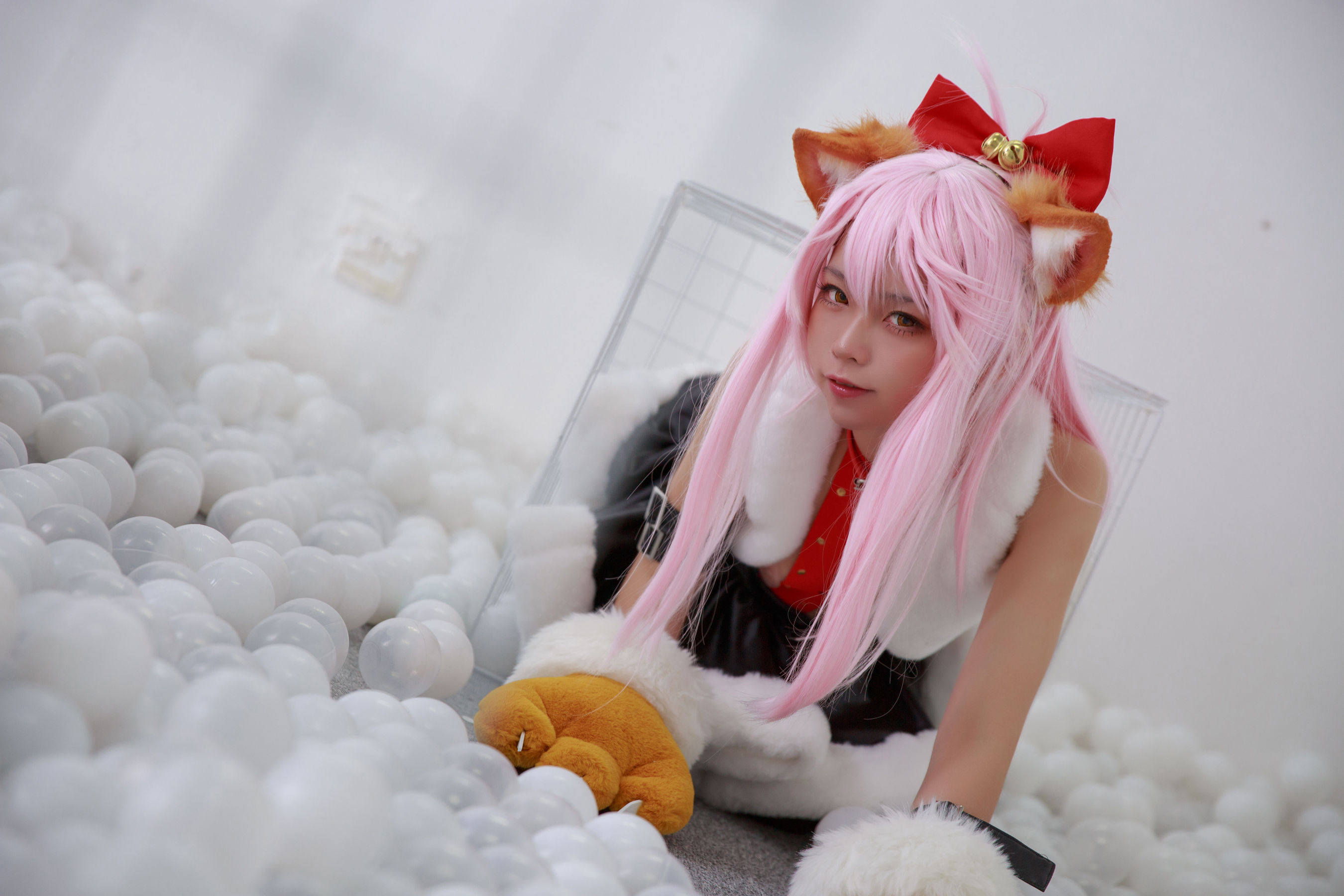 动漫博主G44不会受伤 – 小黑猫娘 [20P]