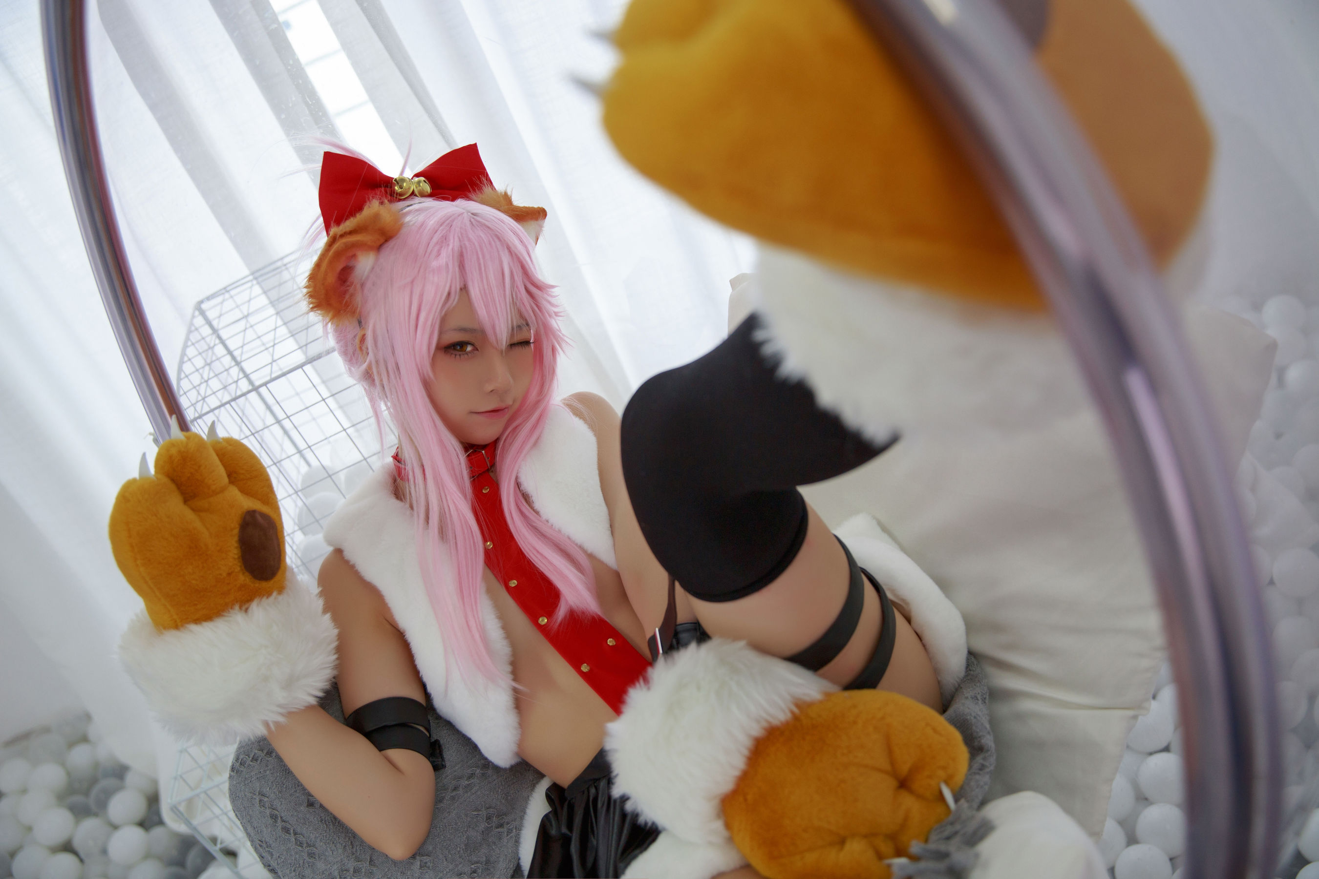 动漫博主G44不会受伤 – 小黑猫娘 [20P]