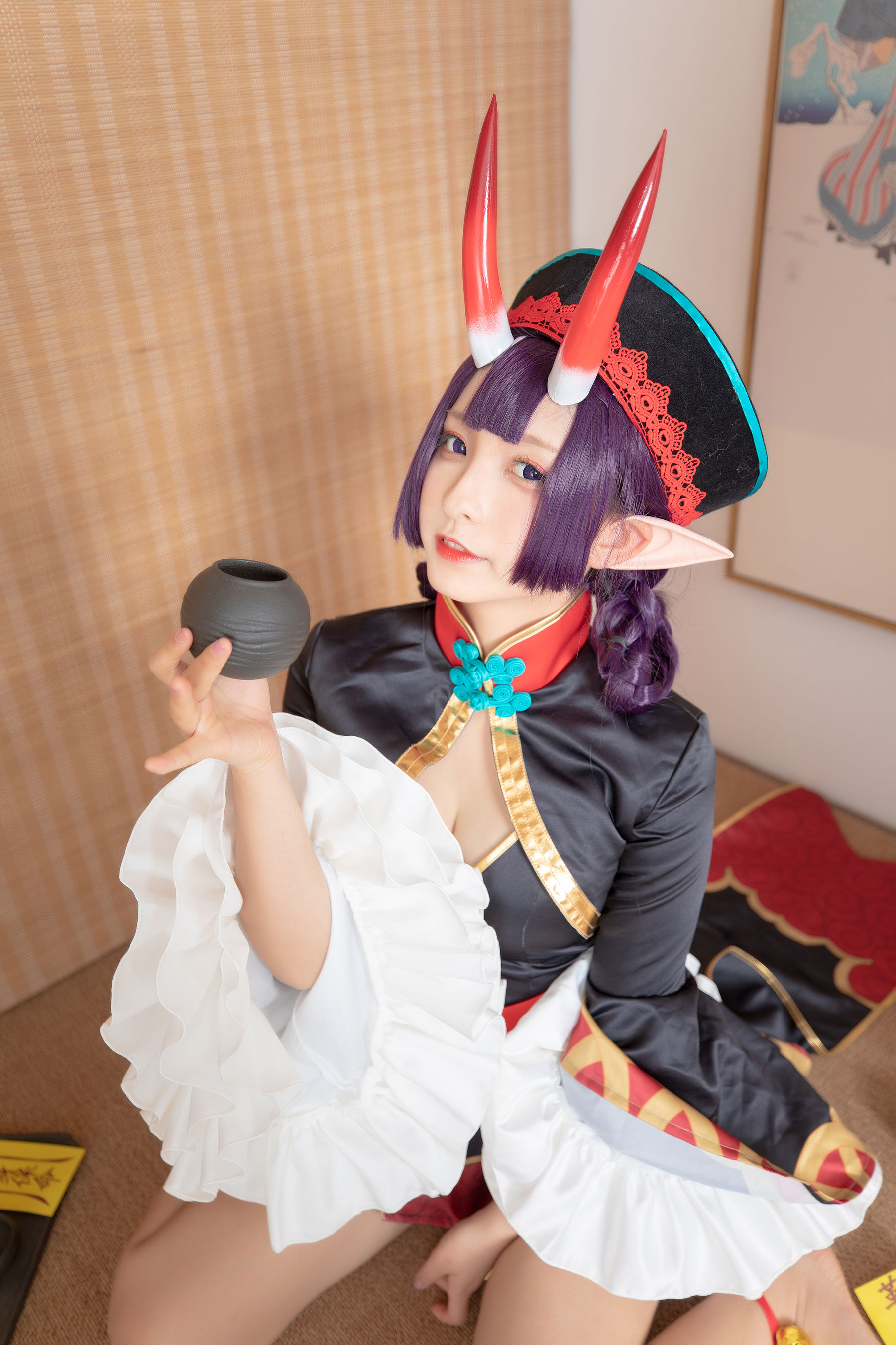 萝莉神楽板真冬之果実の酒気-酒吞cos [150P]