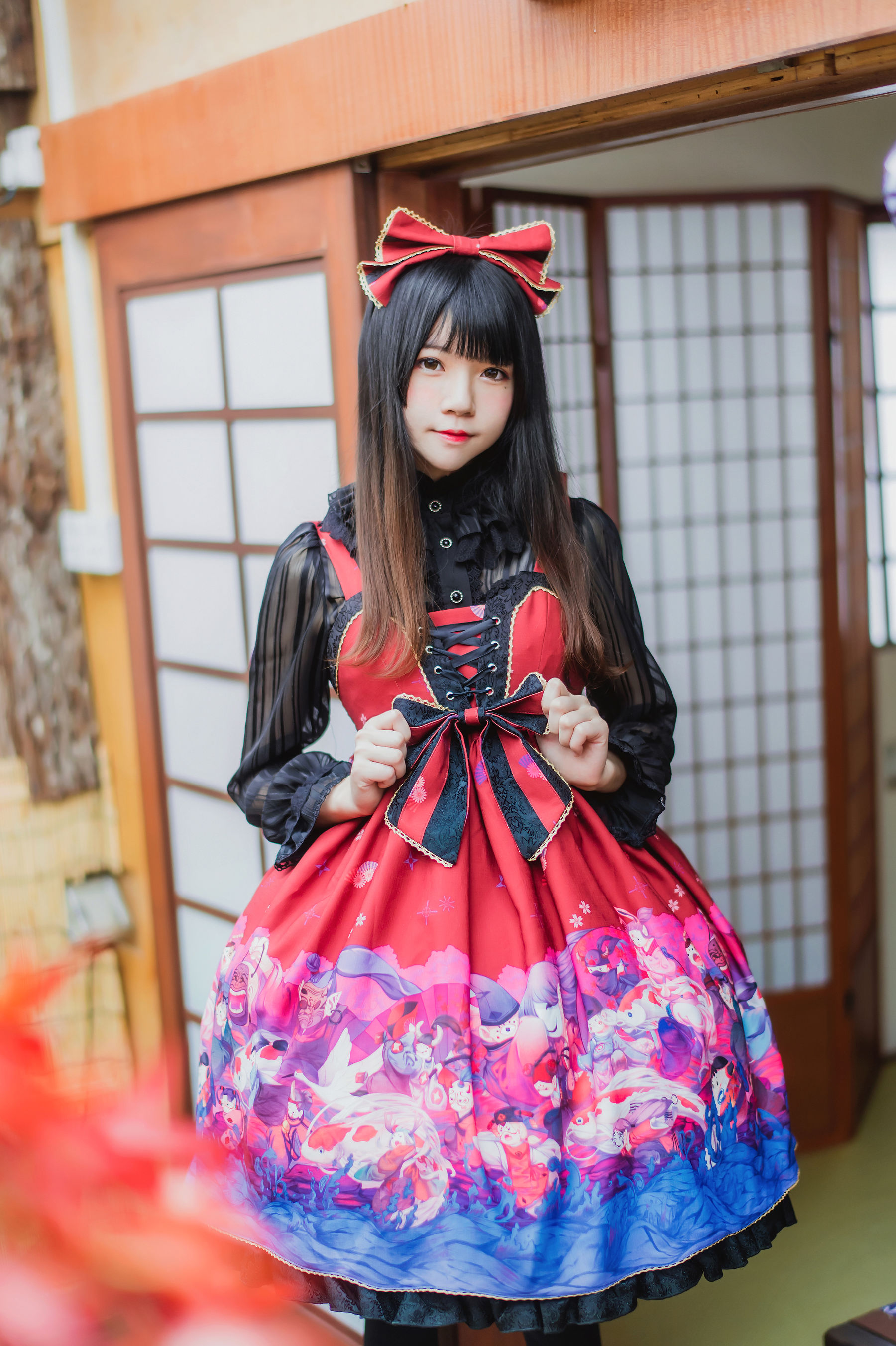 [萝莉COS] 桜桃喵《和风lolita》 [22P]