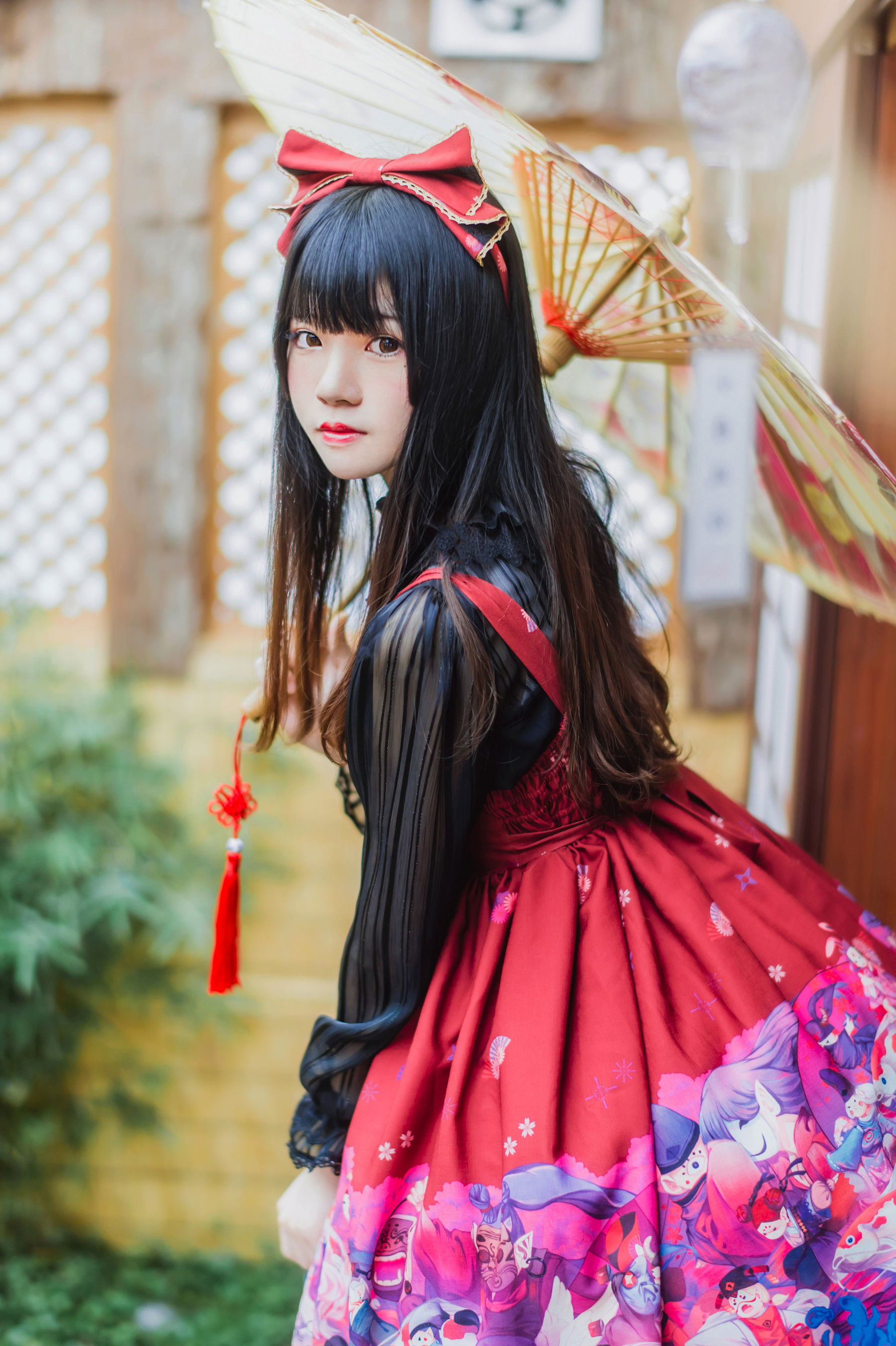 [萝莉COS] 桜桃喵《和风lolita》 [22P]