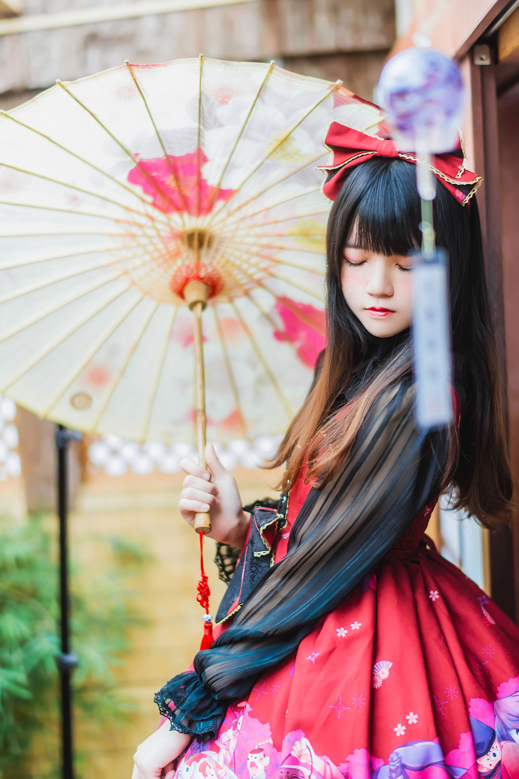 [萝莉COS] 桜桃喵《和风lolita》 [22P]