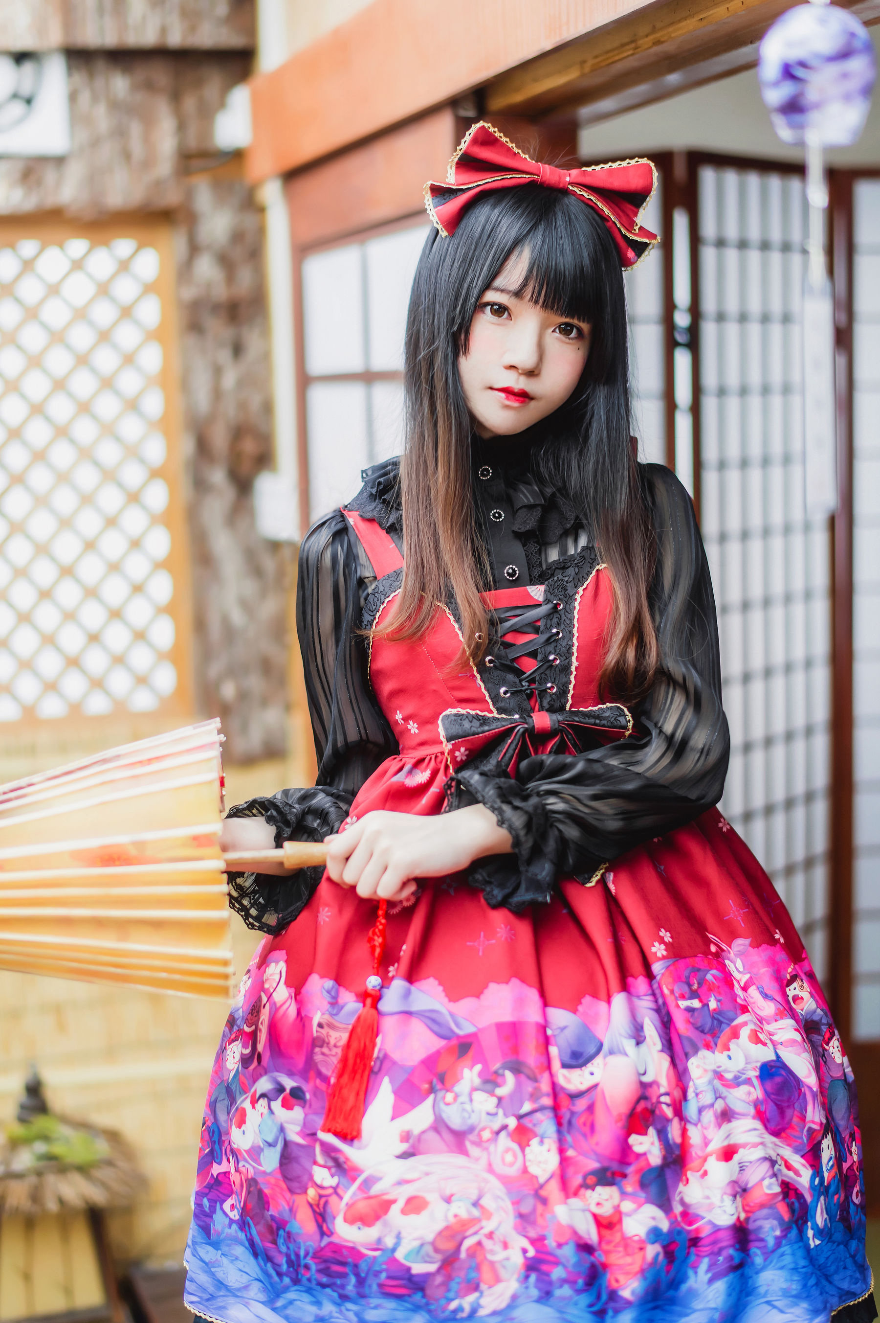 [萝莉COS] 桜桃喵《和风lolita》 [22P]