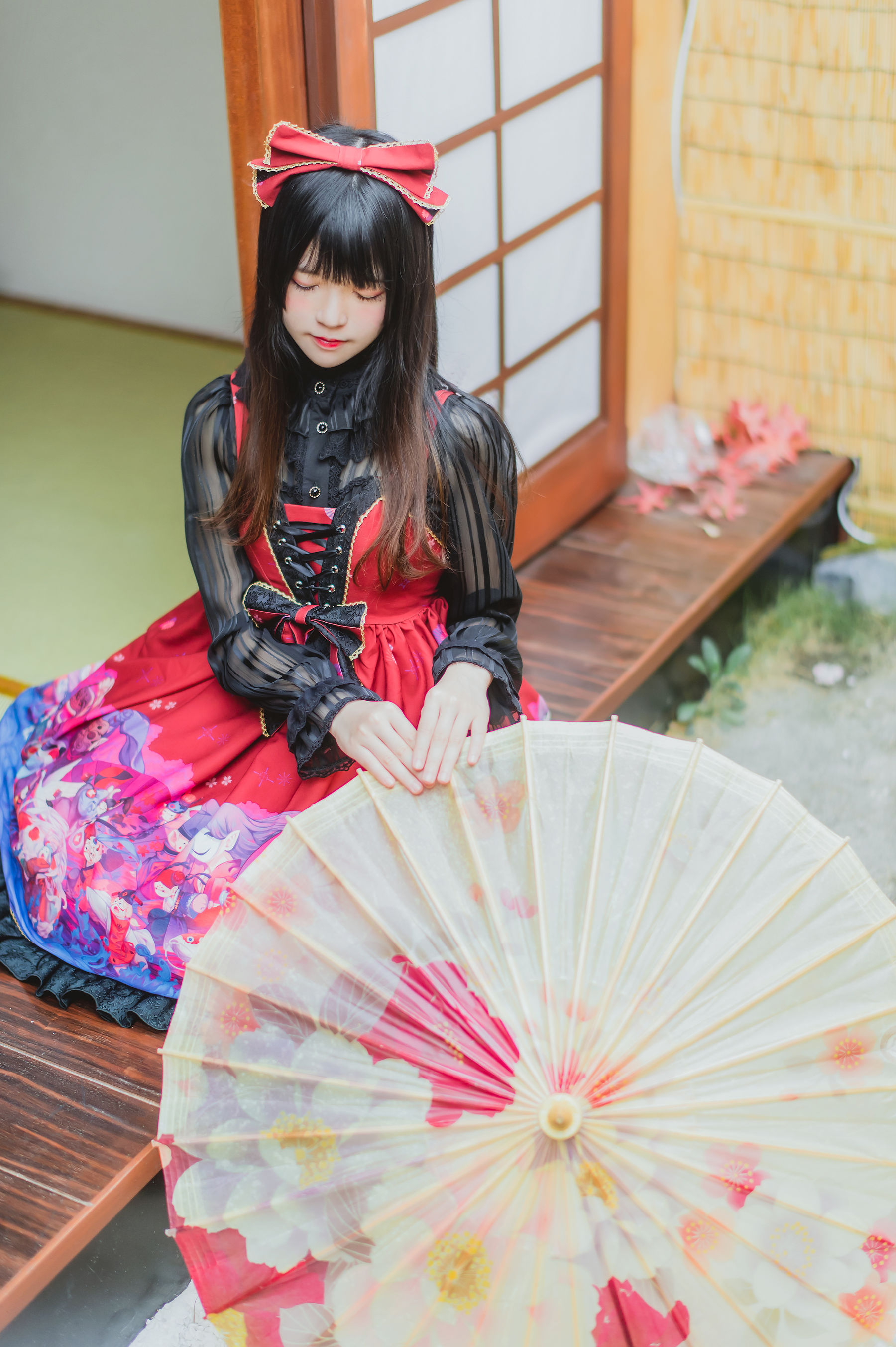 [萝莉COS] 桜桃喵《和风lolita》 [22P]