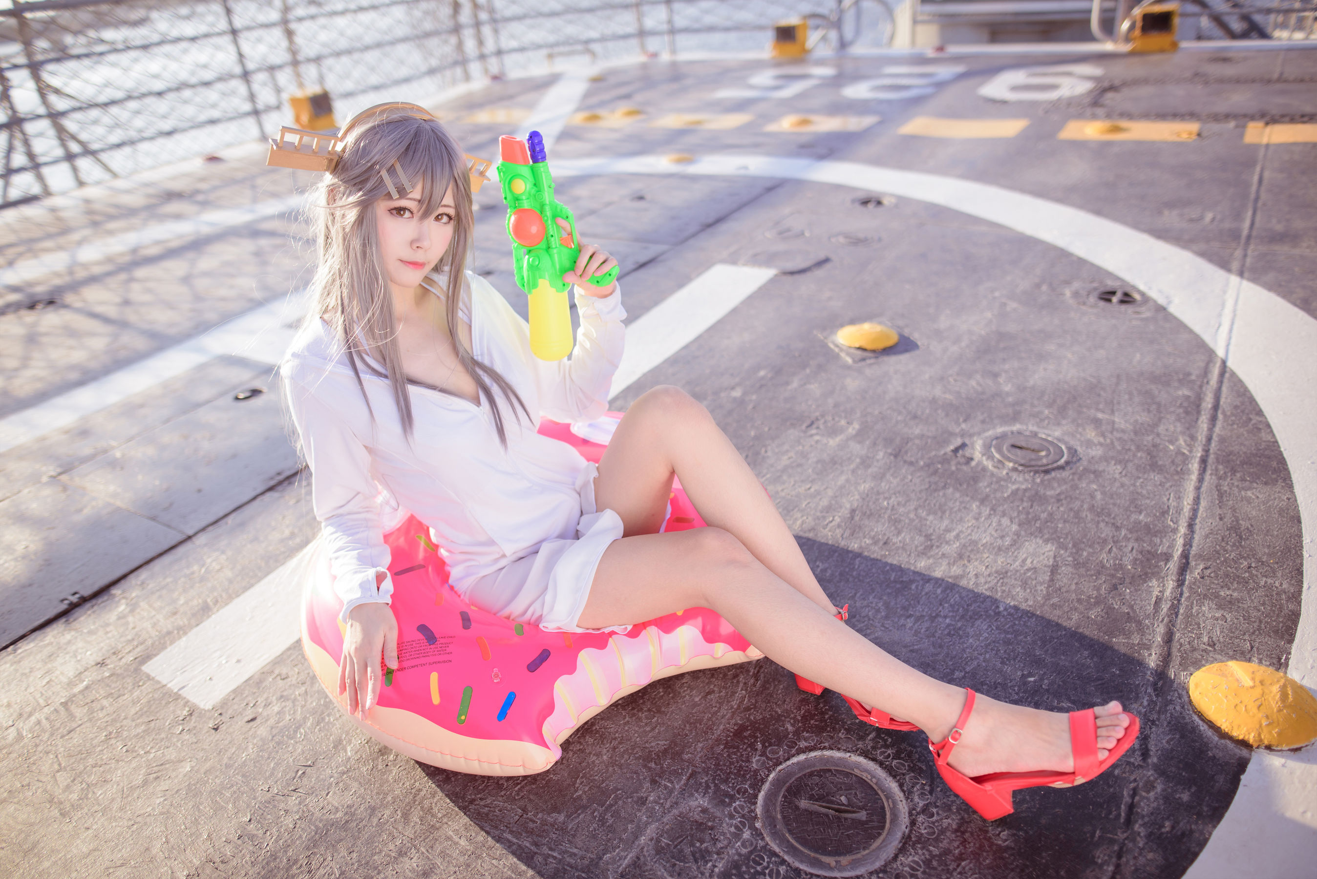 COS妹子Arty亞緹 – 艦これ はるな Haruna [52P]