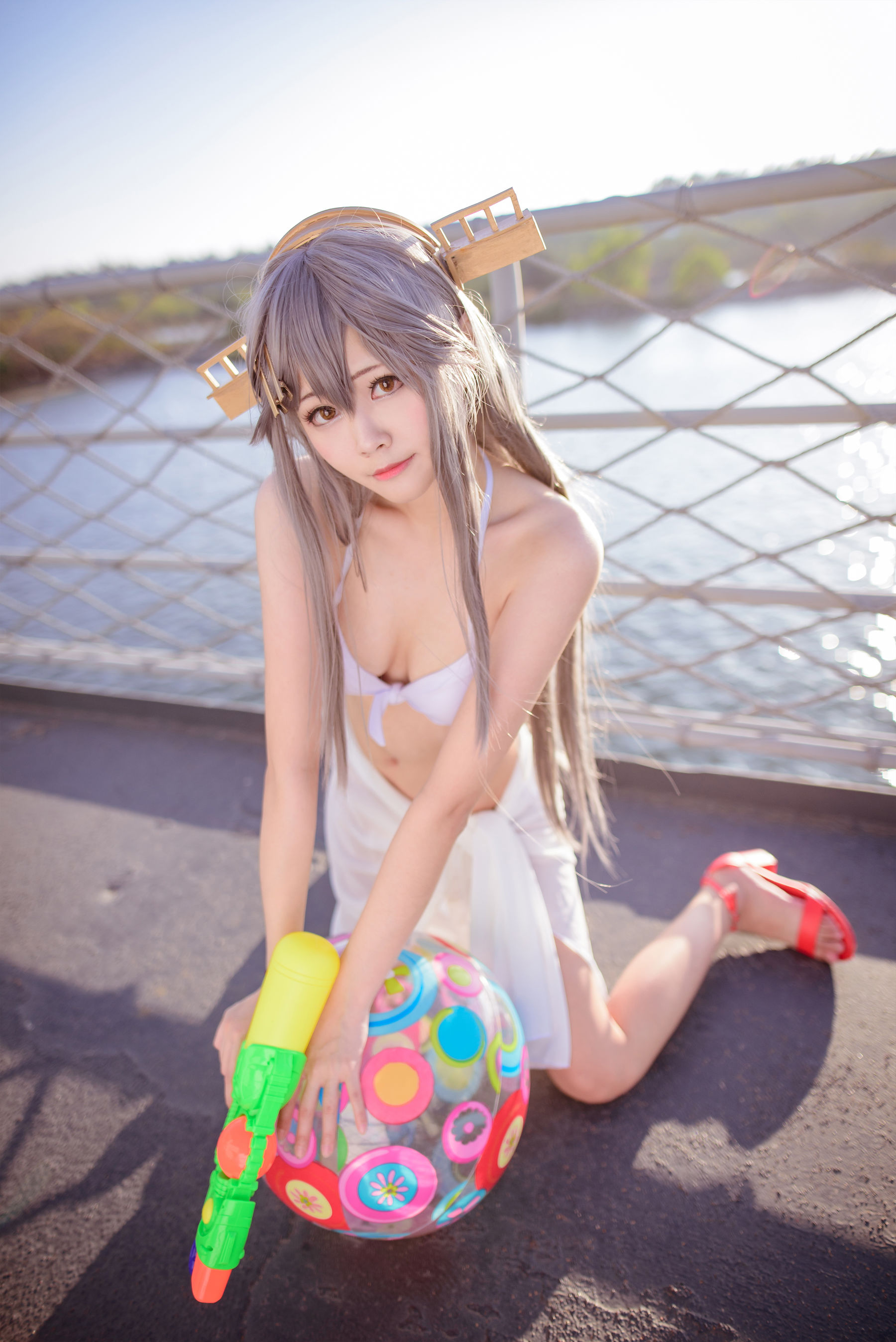COS妹子Arty亞緹 – 艦これ はるな Haruna [52P]