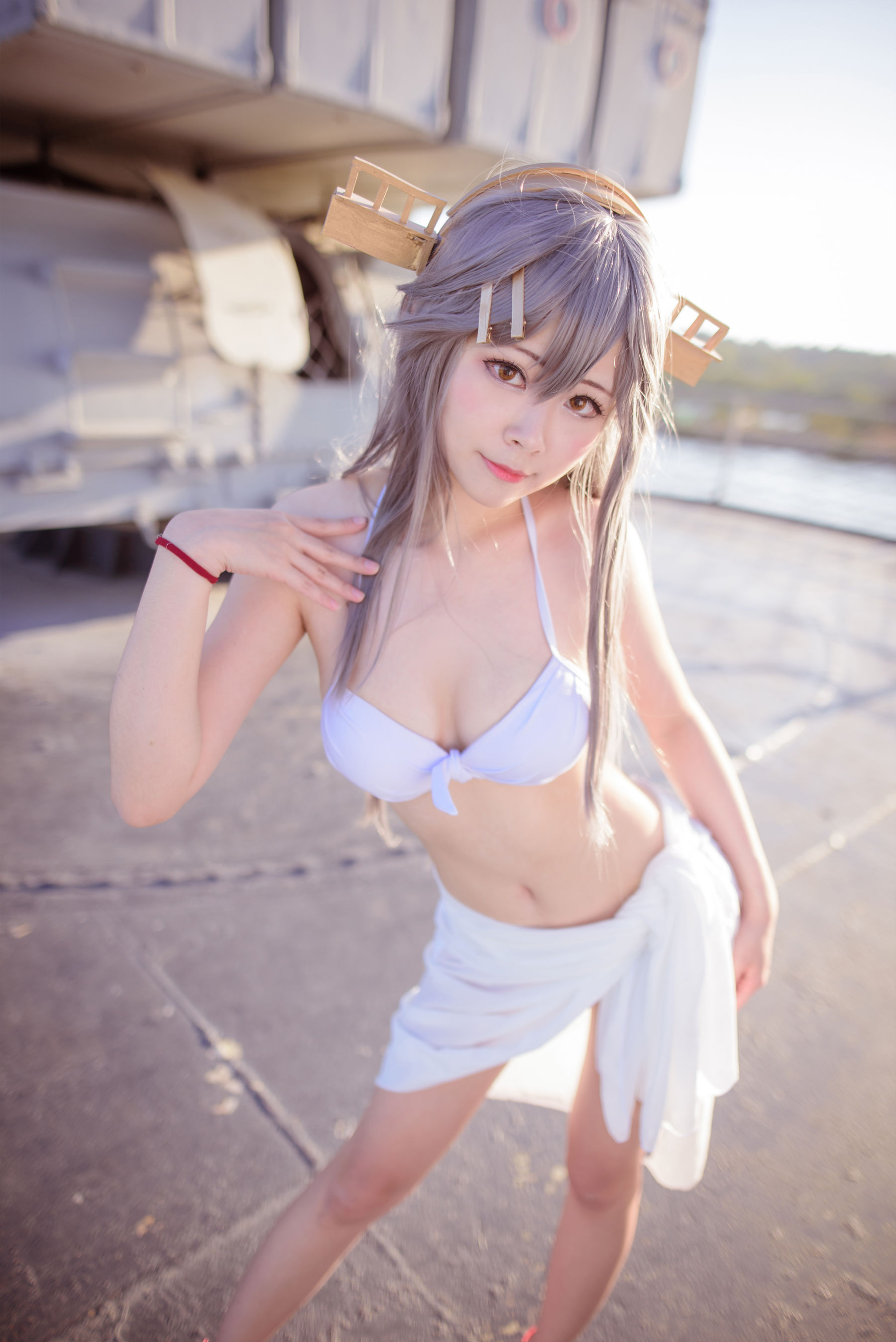 COS妹子Arty亞緹 – 艦これ はるな Haruna [52P]