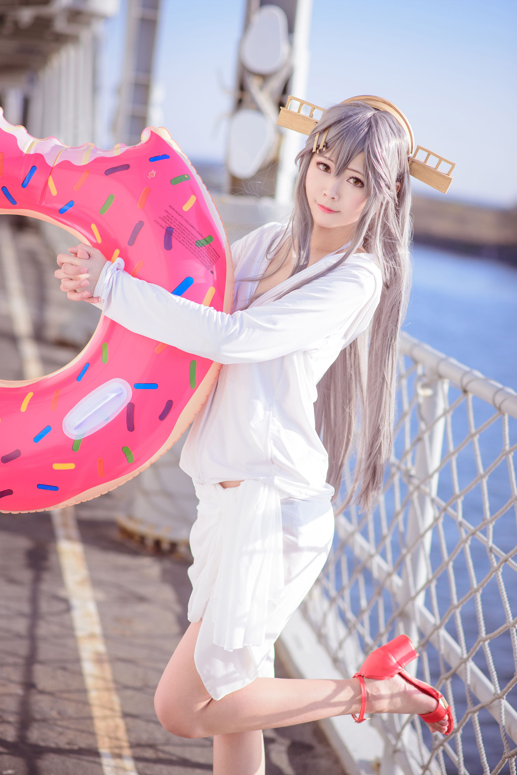 COS妹子Arty亞緹 – 艦これ はるな Haruna [52P]