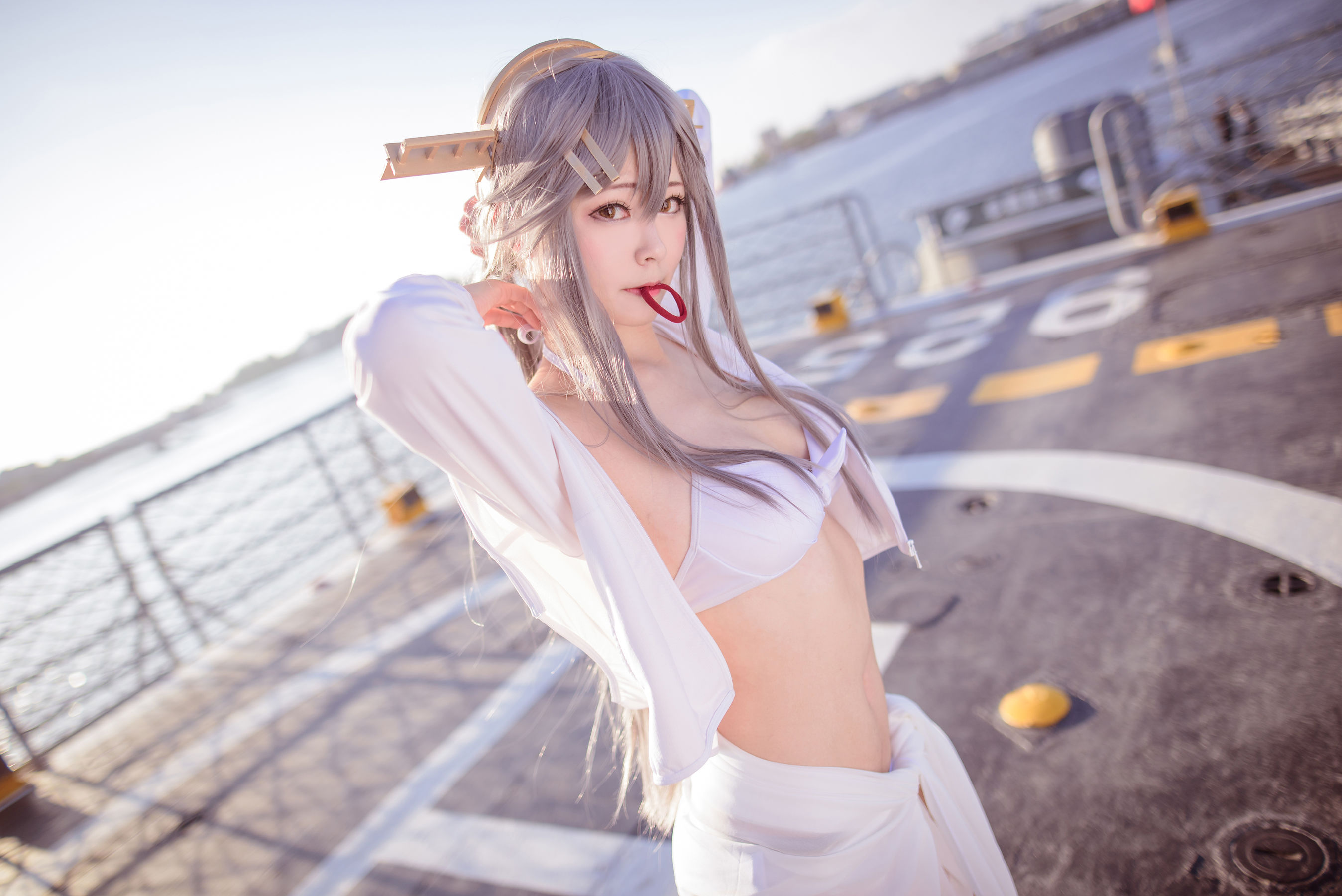 COS妹子Arty亞緹 – 艦これ はるな Haruna [52P]