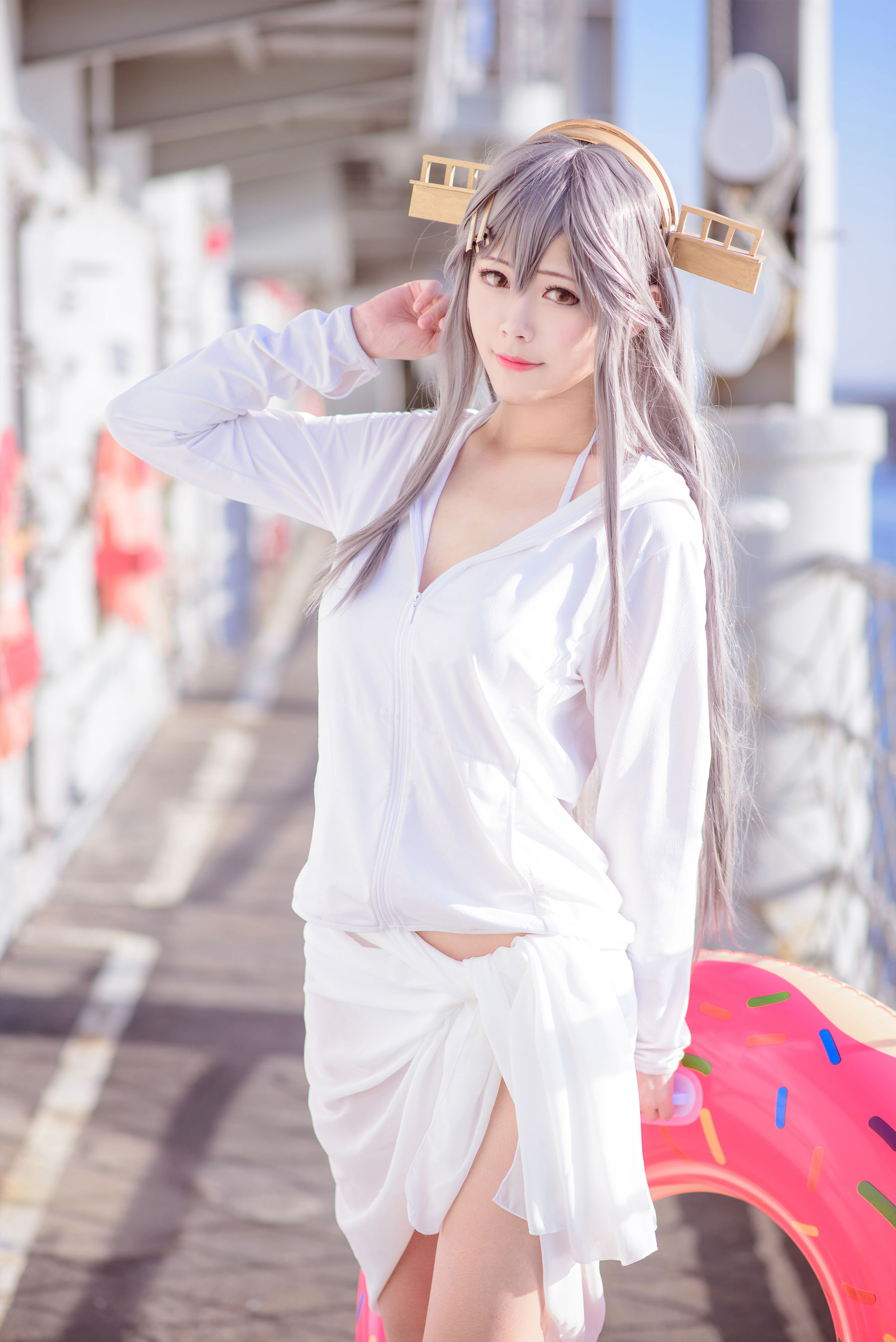COS妹子Arty亞緹 – 艦これ はるな Haruna [52P]