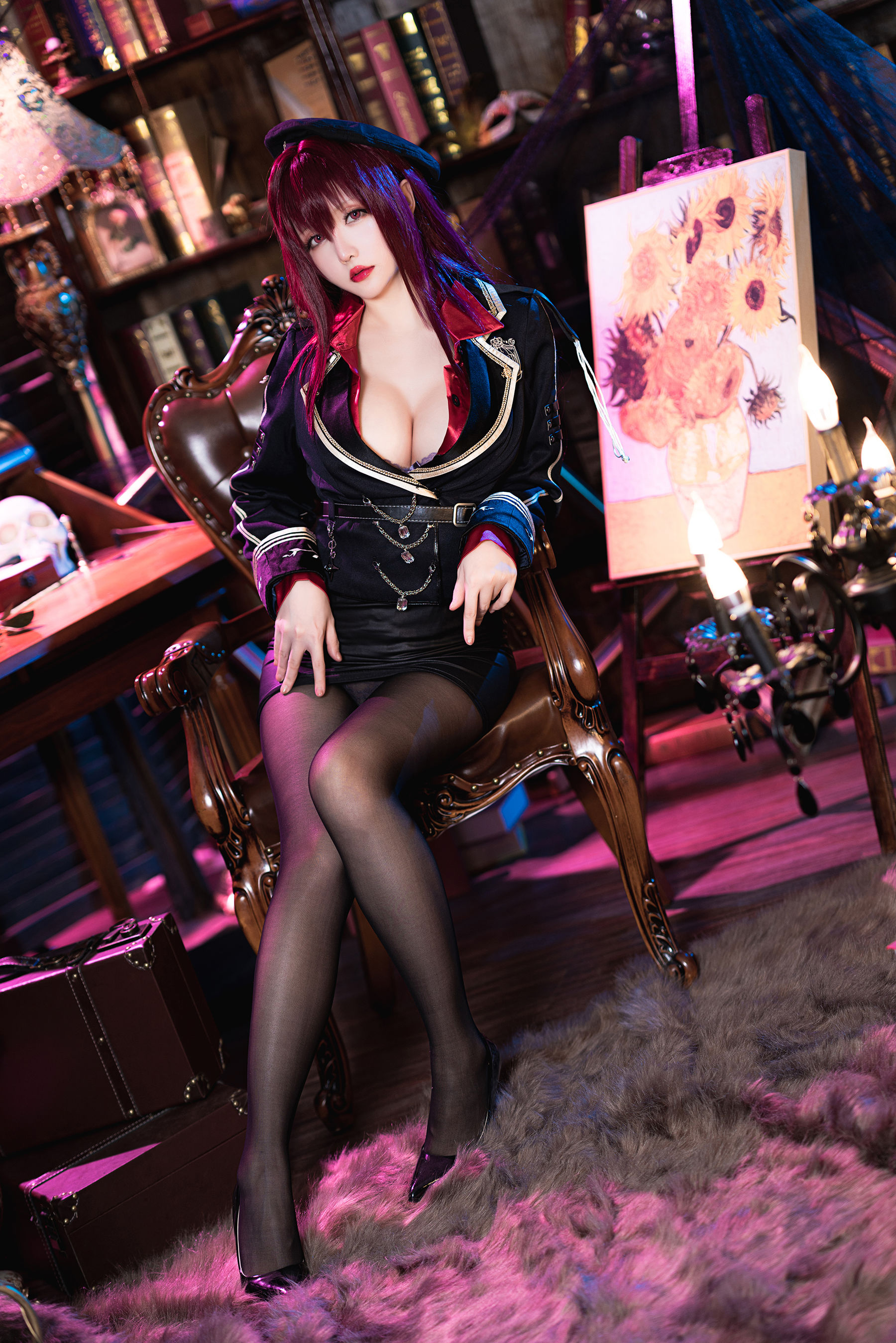 Coser小姐姐星之迟迟 – 斯卡哈-真红教枪 [70P]