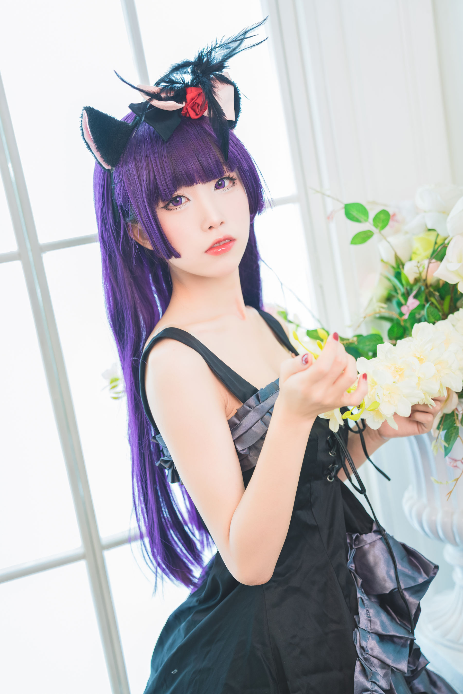 动漫博主水淼aqua – 黑猫 [9P]