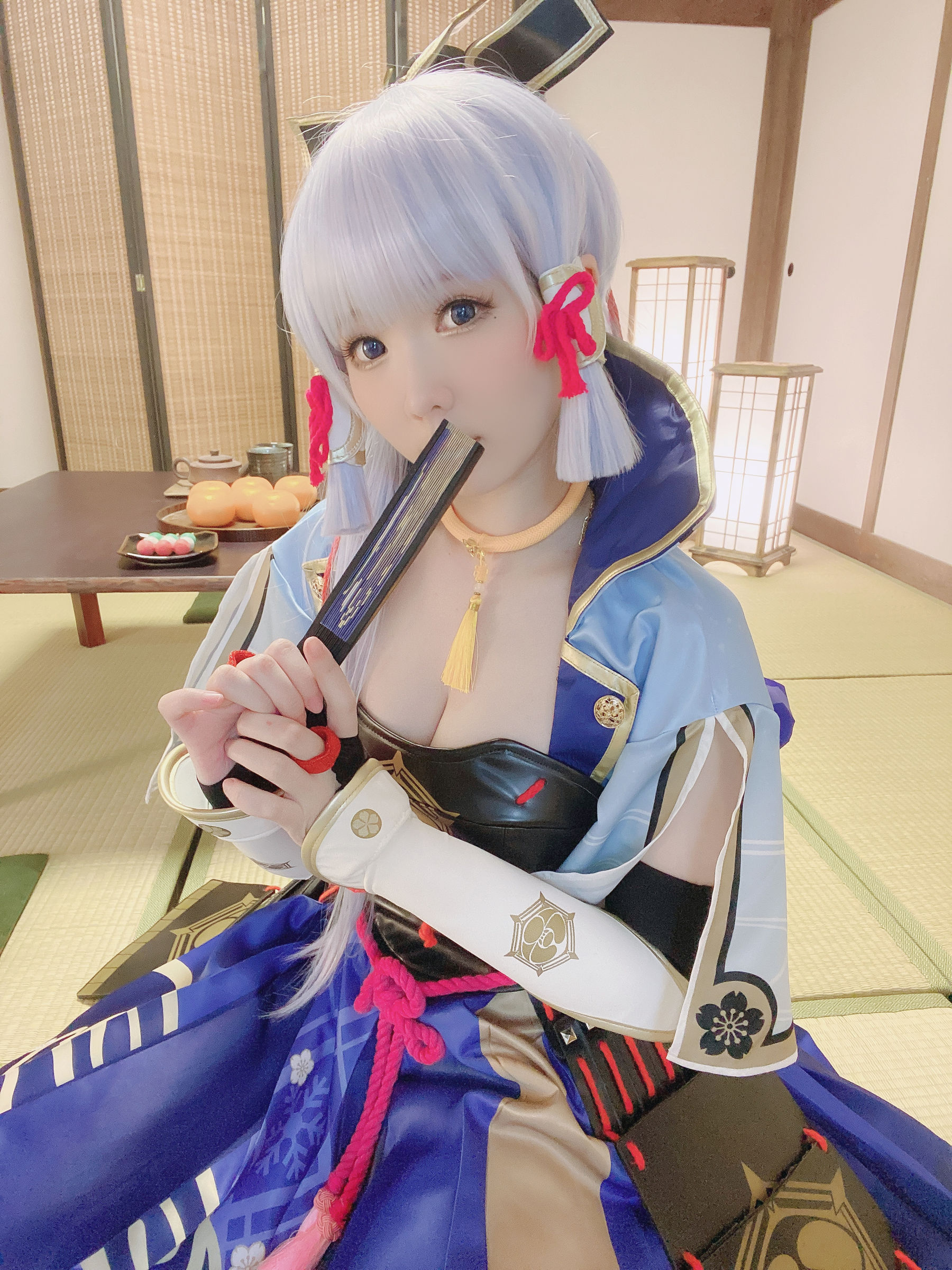 微博妹纸霜月shimo[fantia] 2022-11-24 白鷺の姫君 [15P]