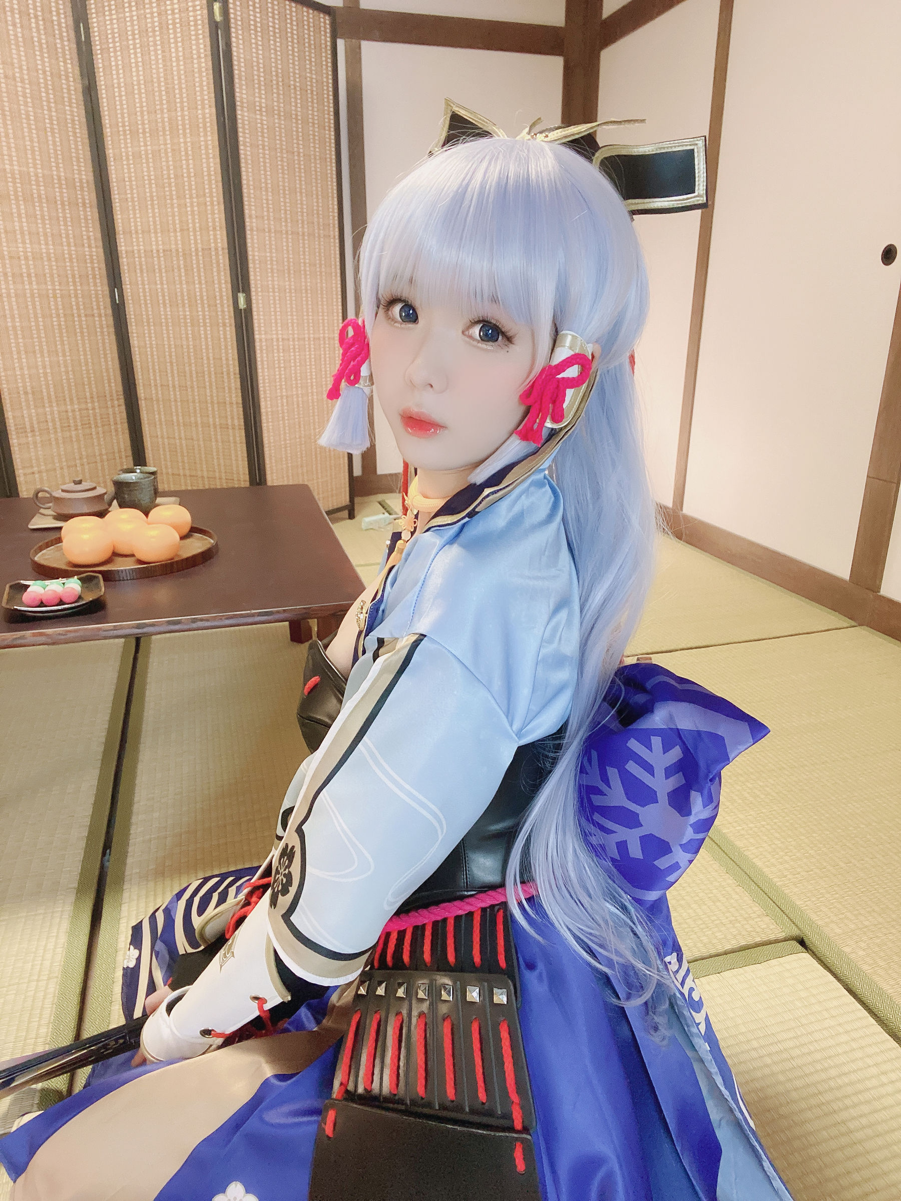 微博妹纸霜月shimo[fantia] 2022-11-24 白鷺の姫君 [15P]