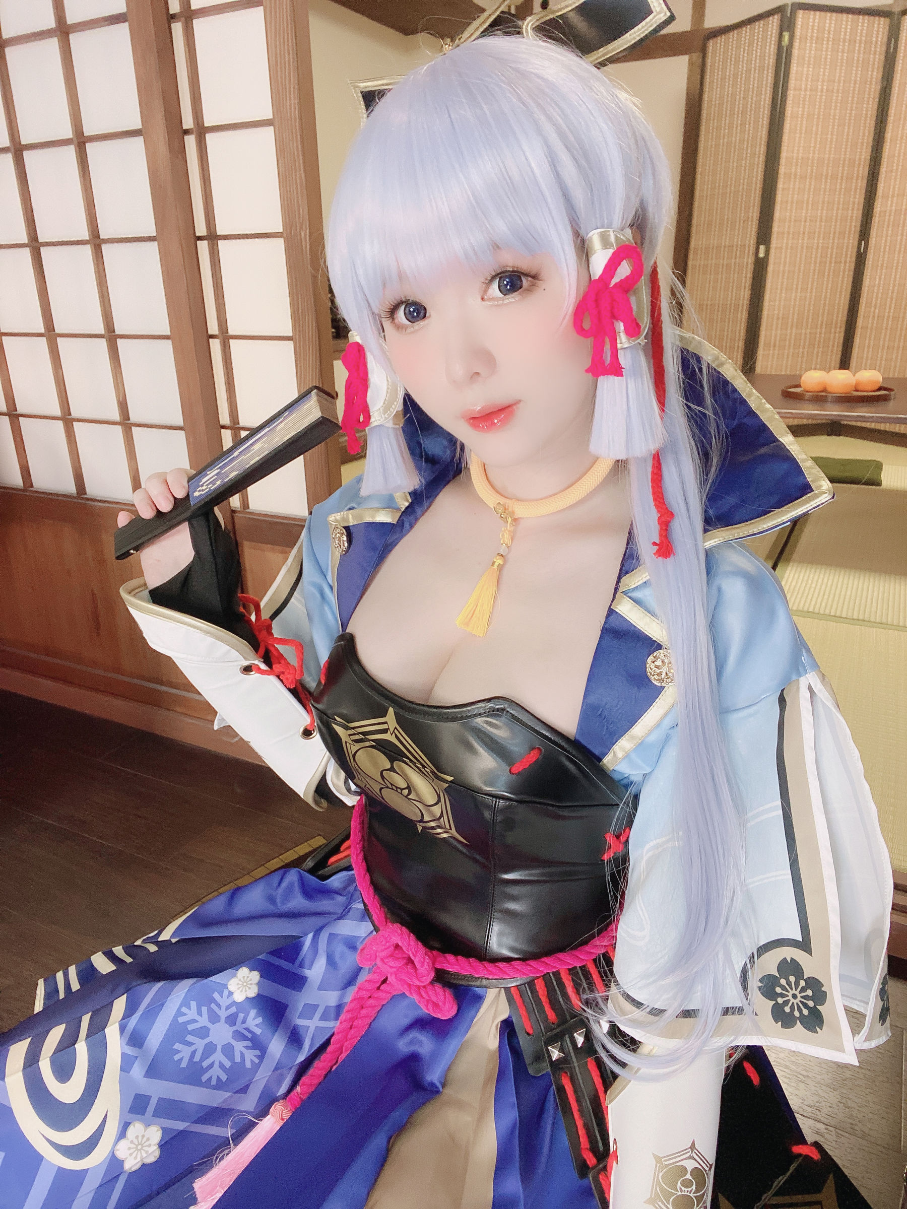 微博妹纸霜月shimo[fantia] 2022-11-24 白鷺の姫君 [15P]