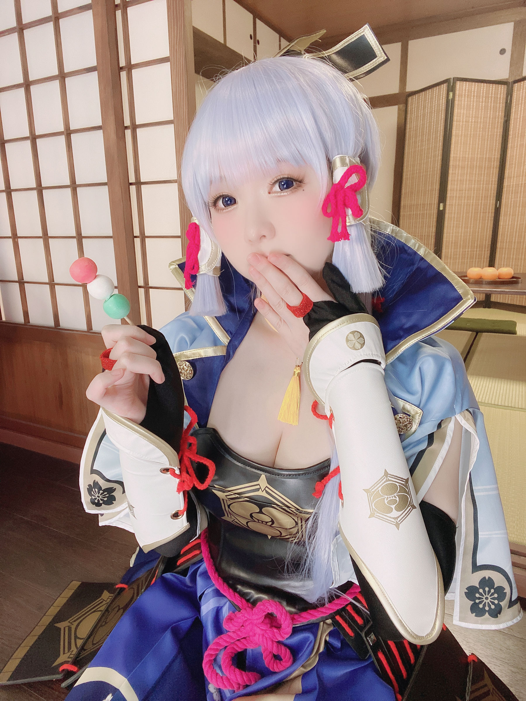 微博妹纸霜月shimo[fantia] 2022-11-24 白鷺の姫君 [15P]