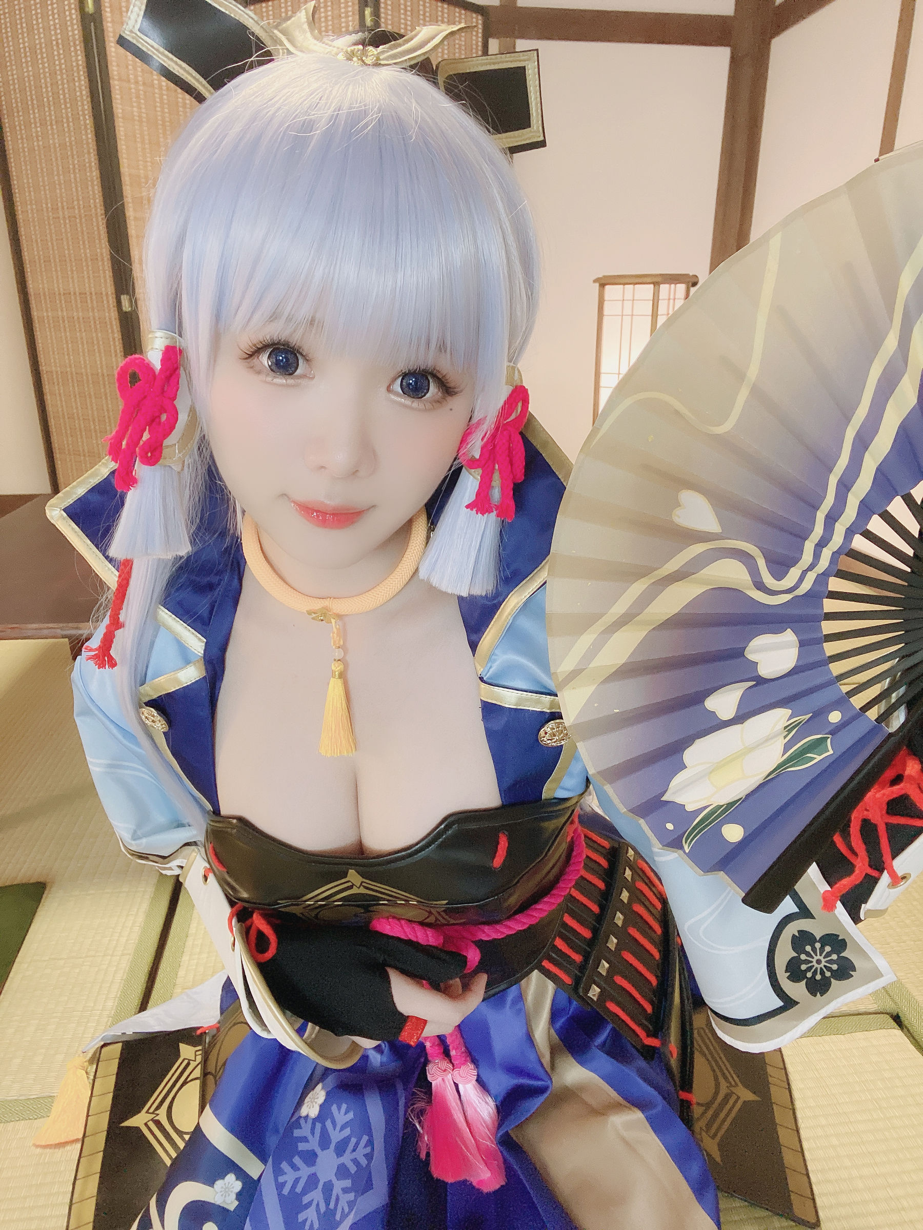 微博妹纸霜月shimo[fantia] 2022-11-24 白鷺の姫君 [15P]