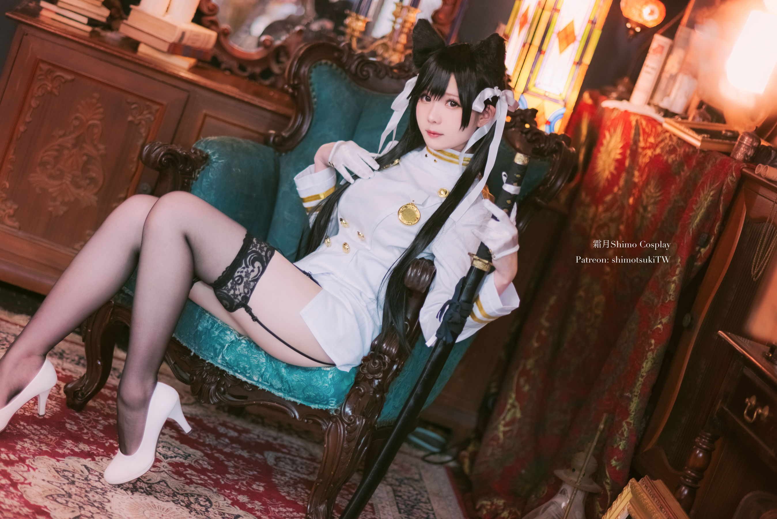 微博妹纸霜月shimo – 爱宕 [12P]