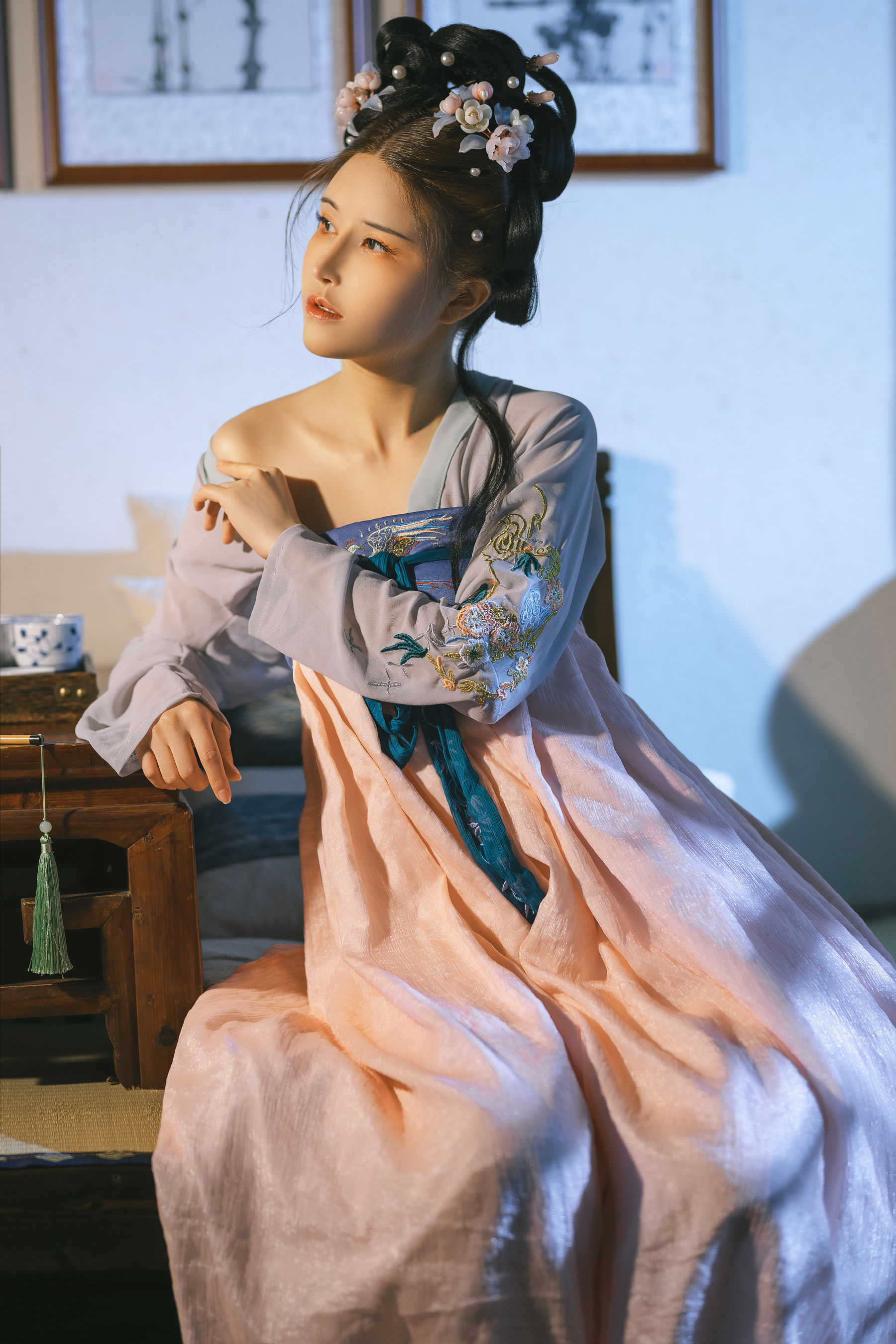 鹿八岁 – X铁手叫兽 汉服 [56P]