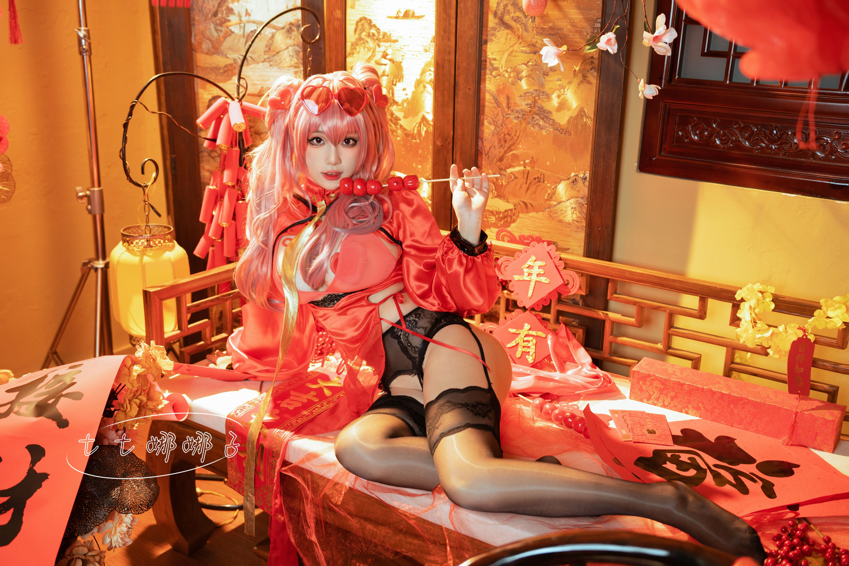 七七娜娜子 – 布莱默顿新春旗袍 [108P]