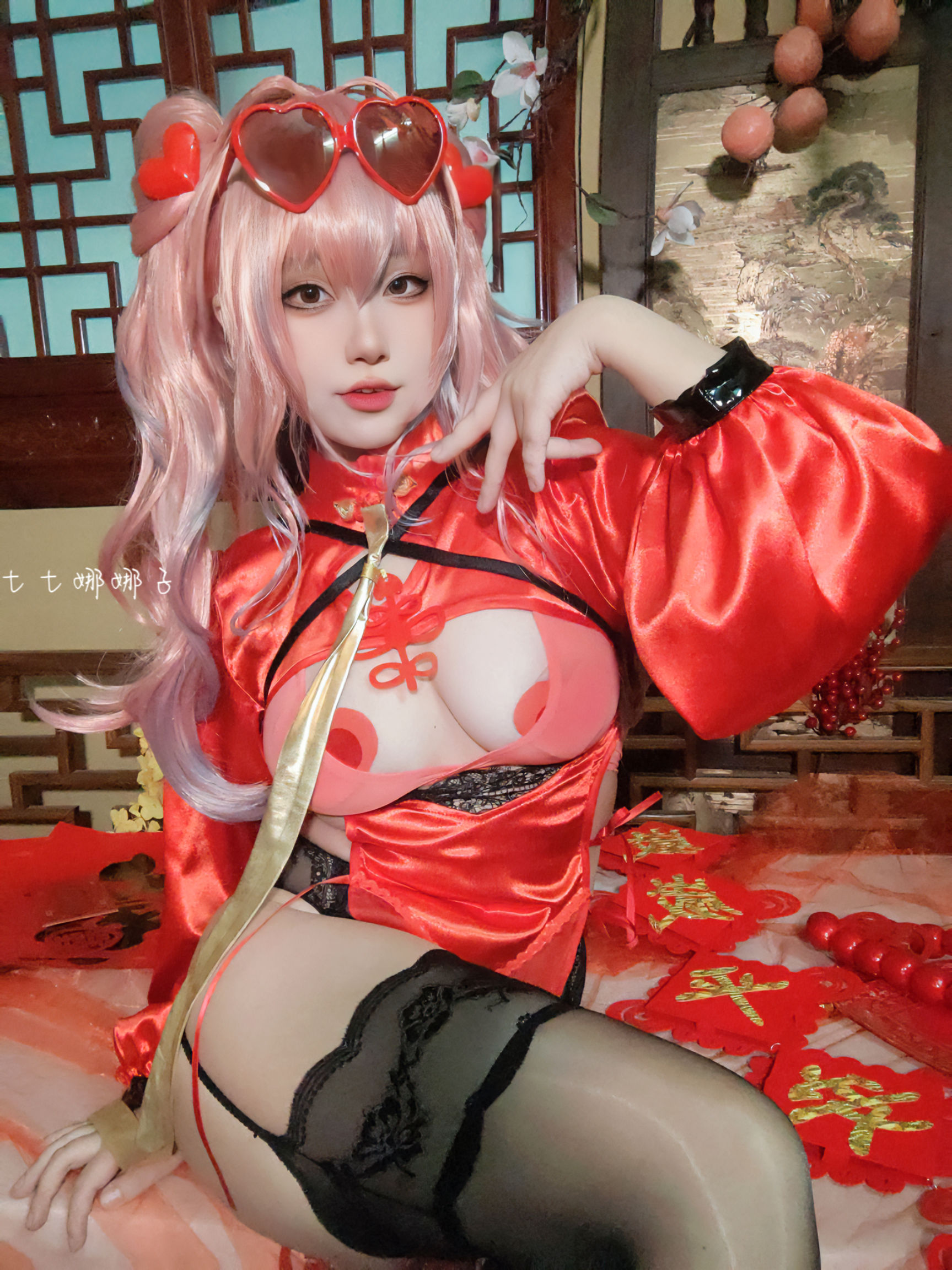 七七娜娜子 – 布莱默顿新春旗袍 [108P]