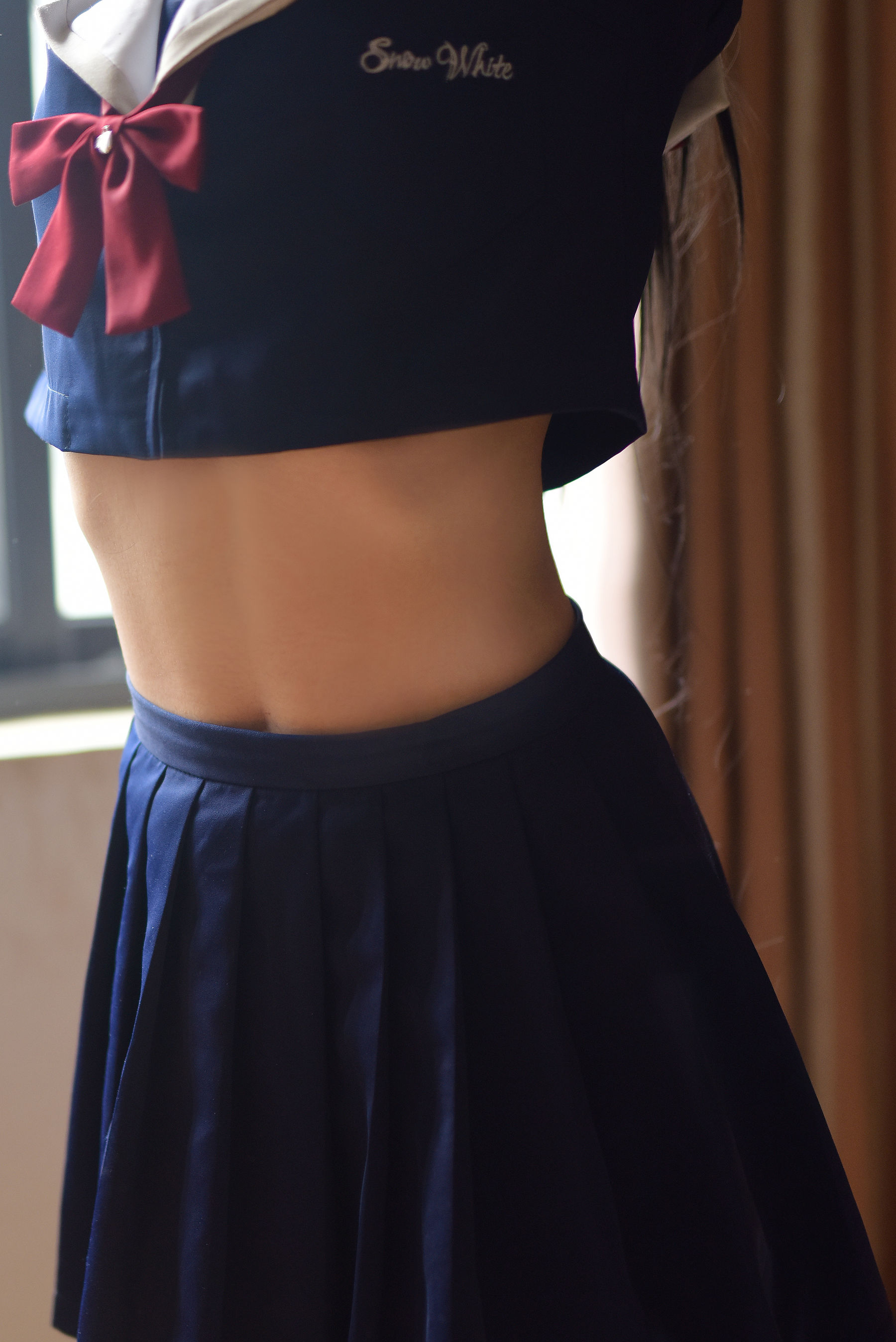 动漫博主九曲Jean JK露脐制服 [30P]