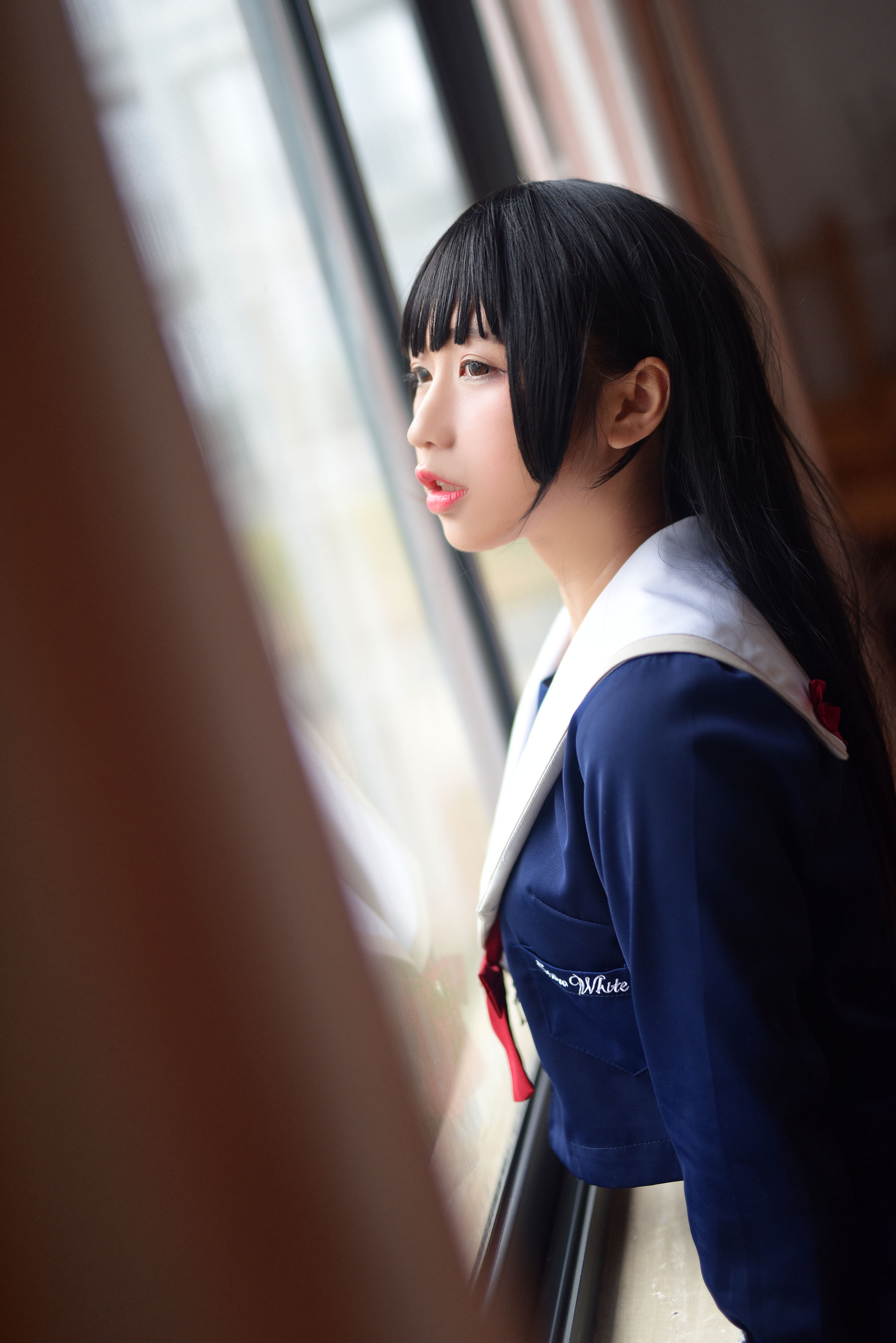 动漫博主九曲Jean JK露脐制服 [30P]