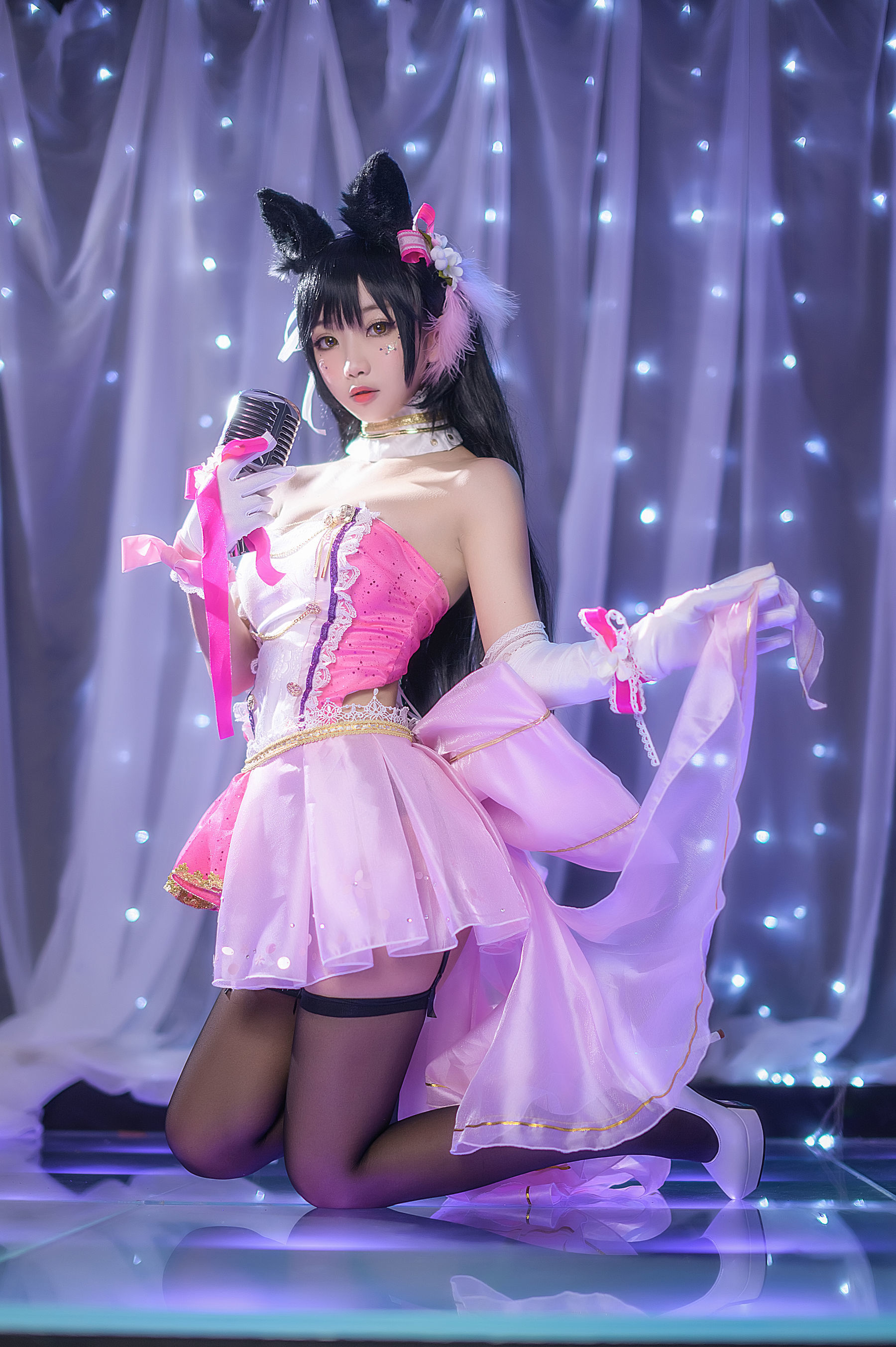 [萝莉COS] 鬼畜瑶 – 大狗打歌服 [13P]