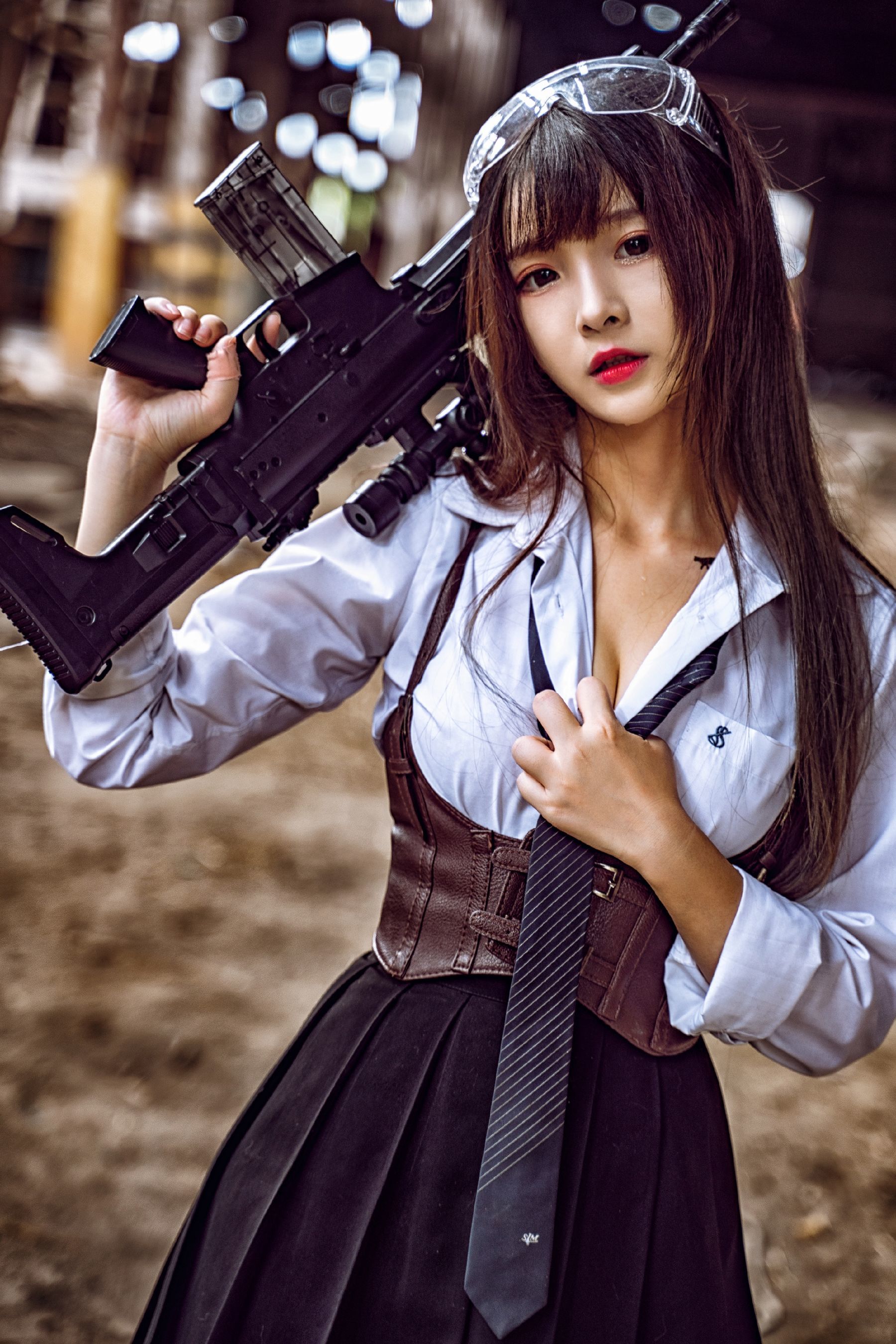 二次元美女古川kagura – 武装JK [29P]