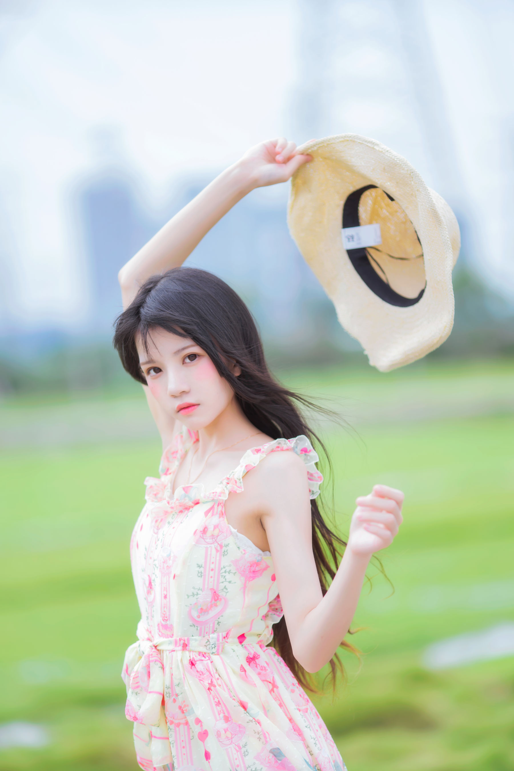 桜桃喵 – 清新之夏风 [13P]