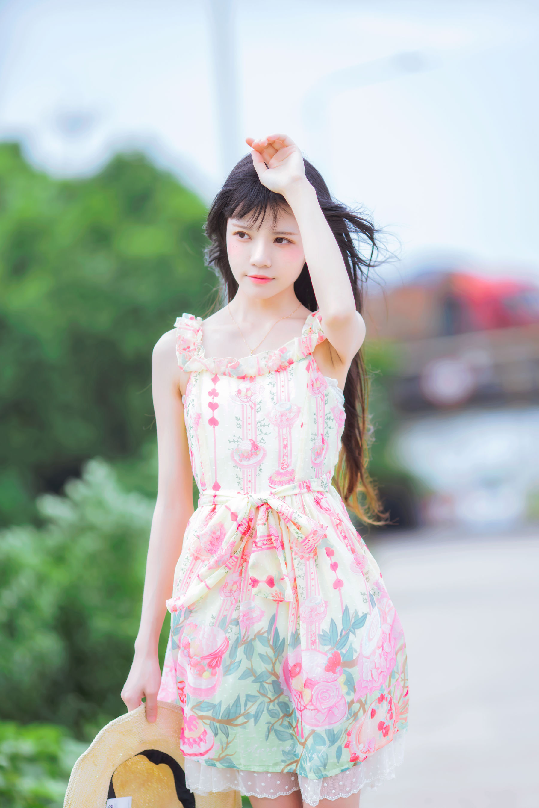 桜桃喵 – 清新之夏风 [13P]
