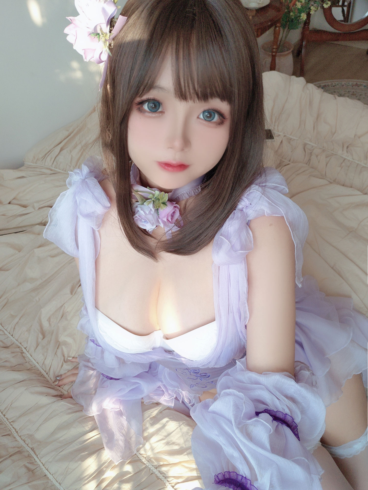 Cosplay日奈娇 – 睡美人 自摄 [44P]