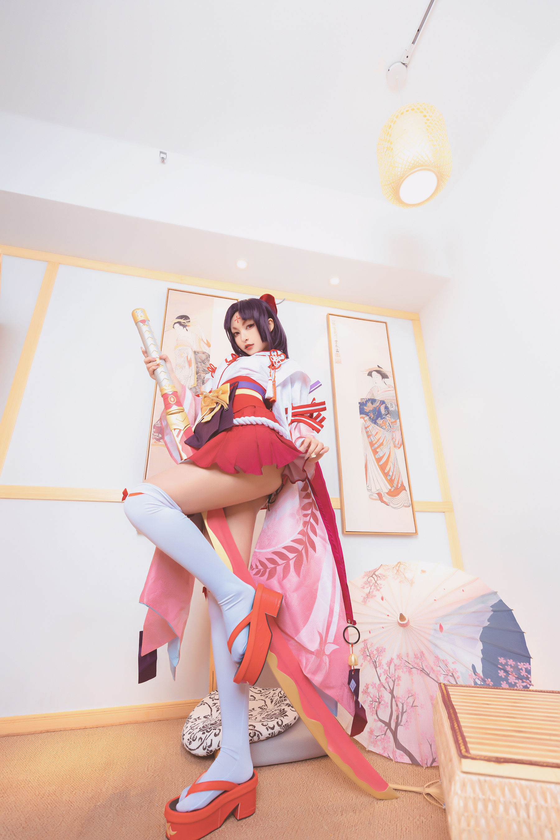 [Cosplay写真] 萝莉神楽坂真冬之刀ノ語 [75P]