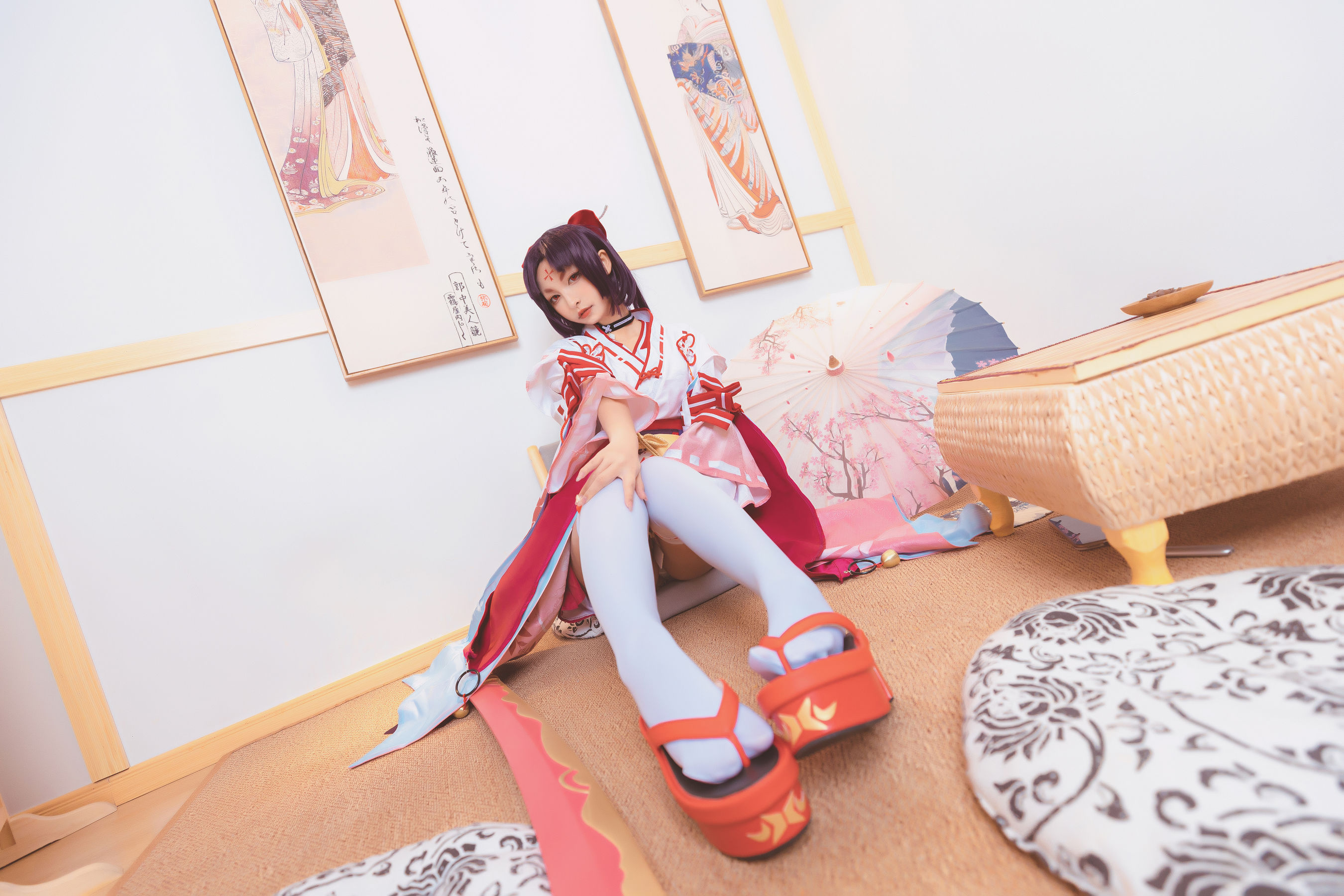[Cosplay写真] 萝莉神楽坂真冬之刀ノ語 [75P]