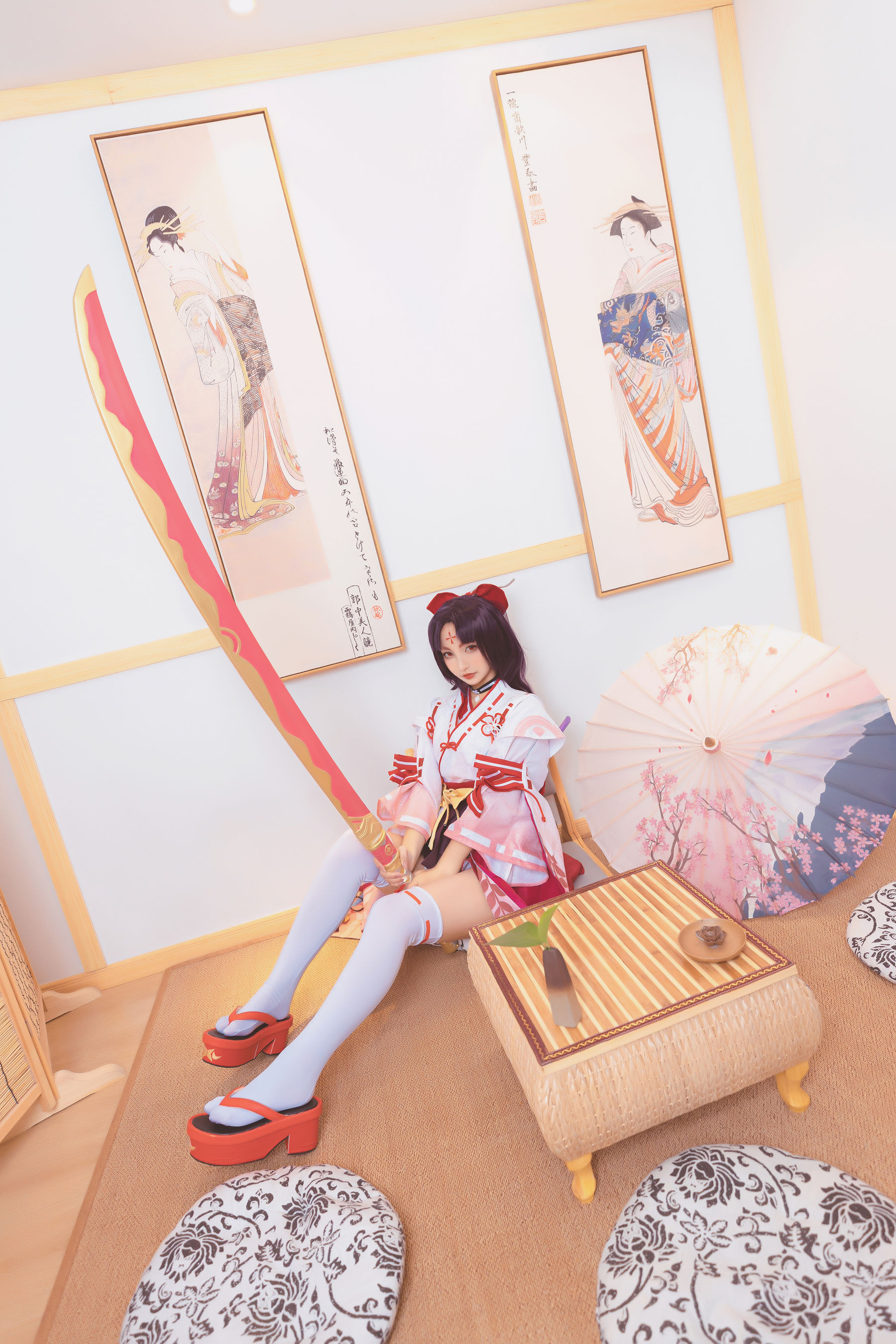 [Cosplay写真] 萝莉神楽坂真冬之刀ノ語 [75P]