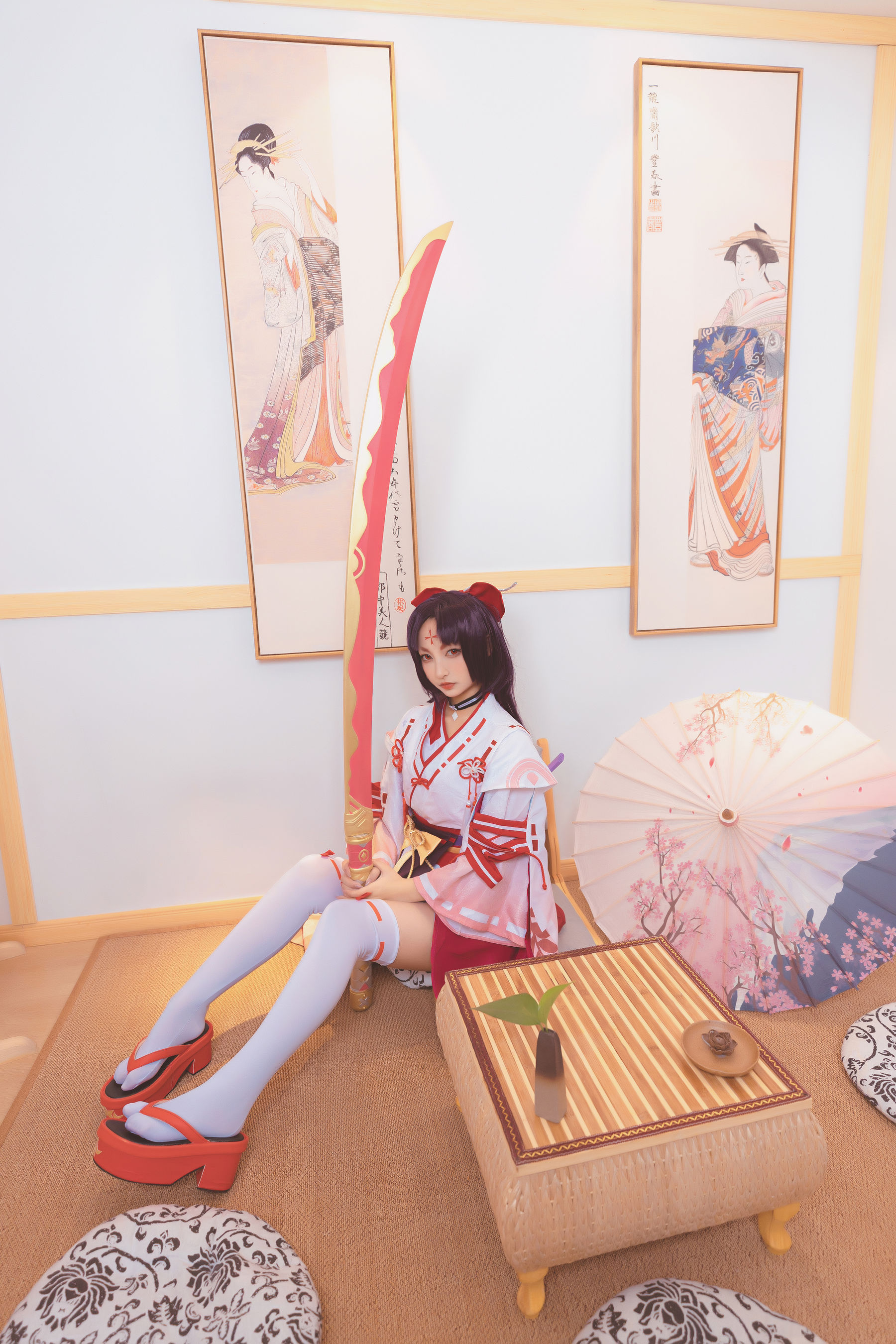 [Cosplay写真] 萝莉神楽坂真冬之刀ノ語 [75P]