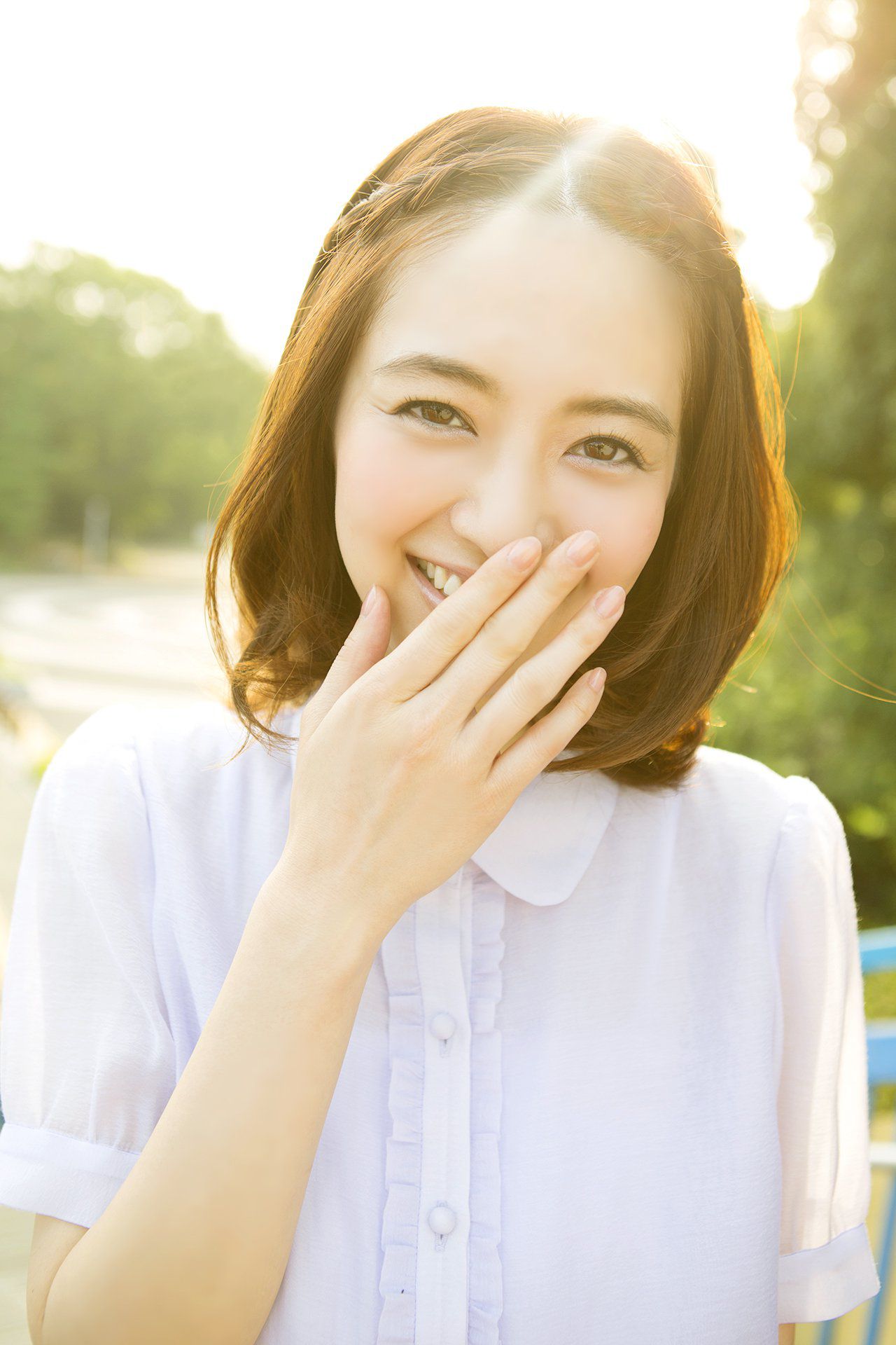逢沢りな Rina Aizawa《夕暮れハンカチーフ》 [21P]