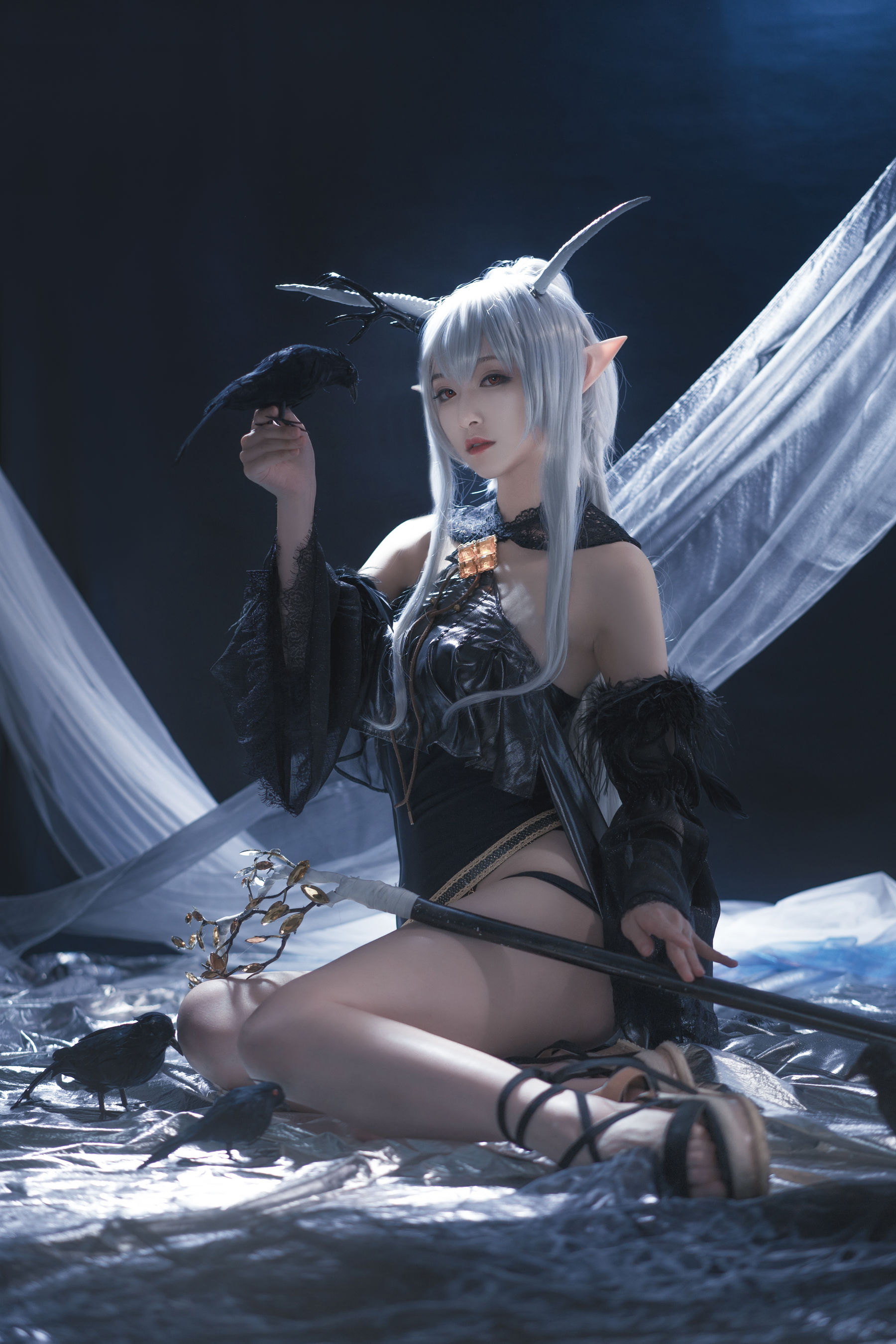 动漫博主铁板烧鬼舞w – 闪灵 [18P]