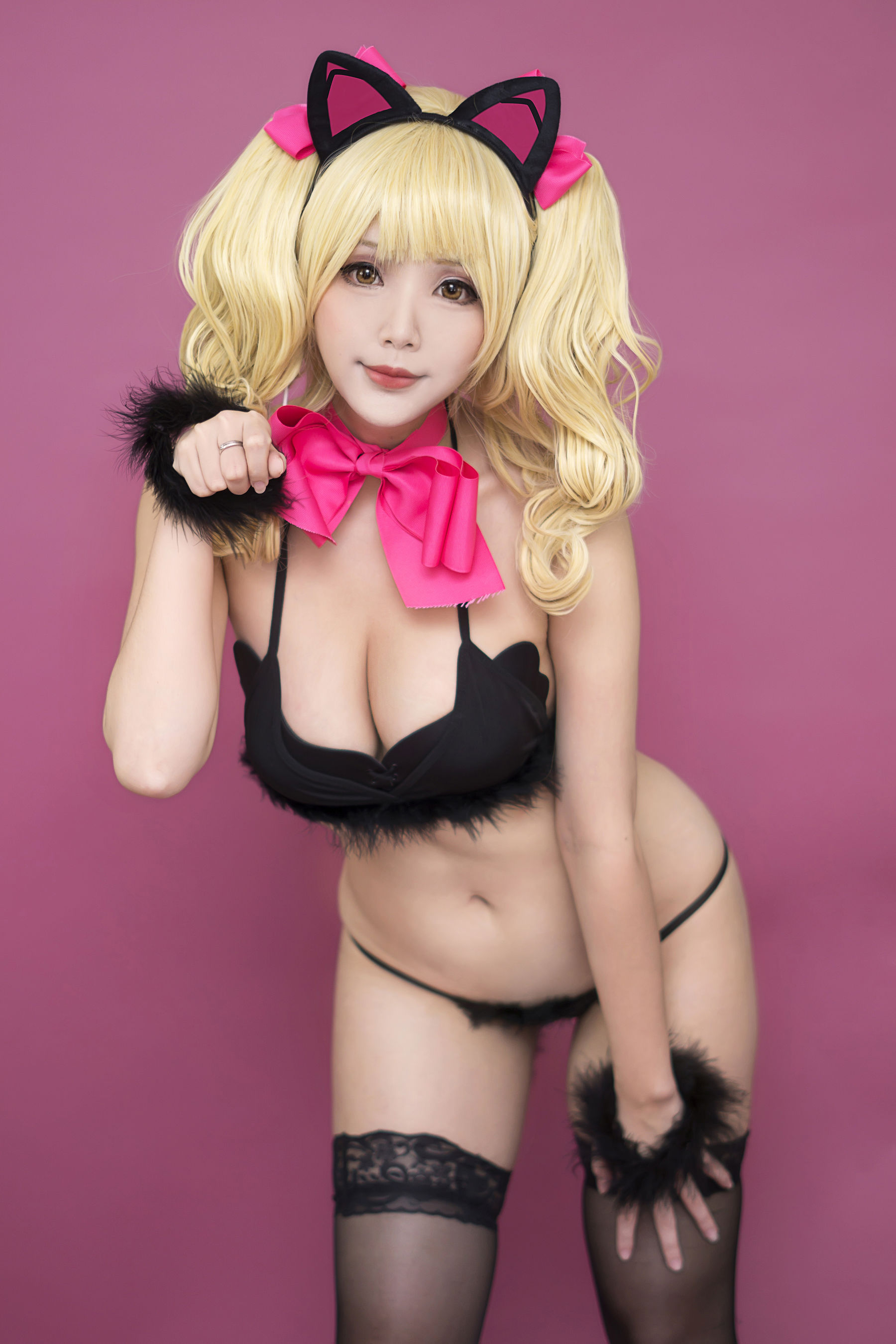 越裔正妹Hana bunny – Black Cat D.Va (Overwatch) [13P]
