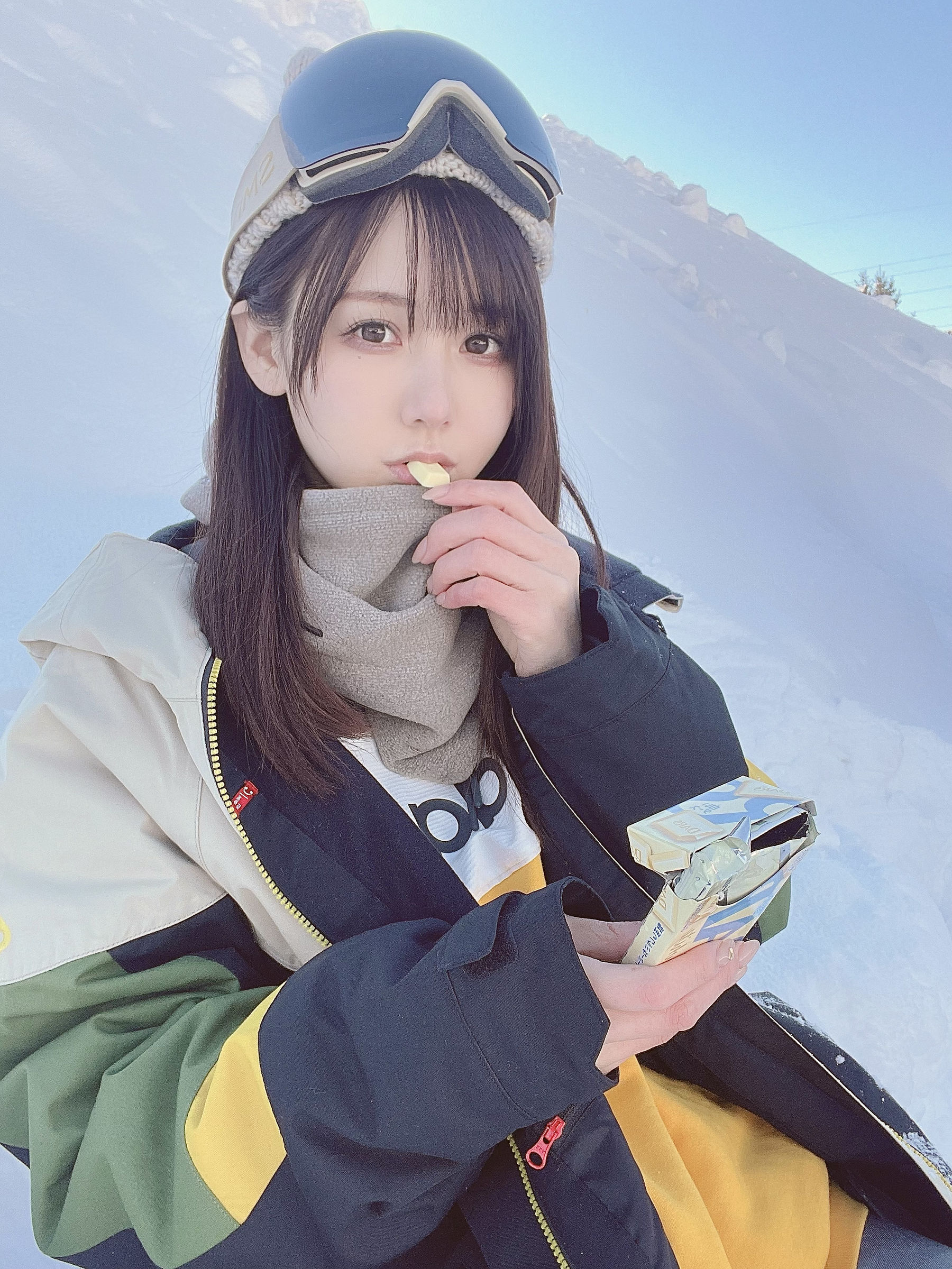 日本甜美COSERけんけん[fantia] 20220131-スノボウェア [12P]