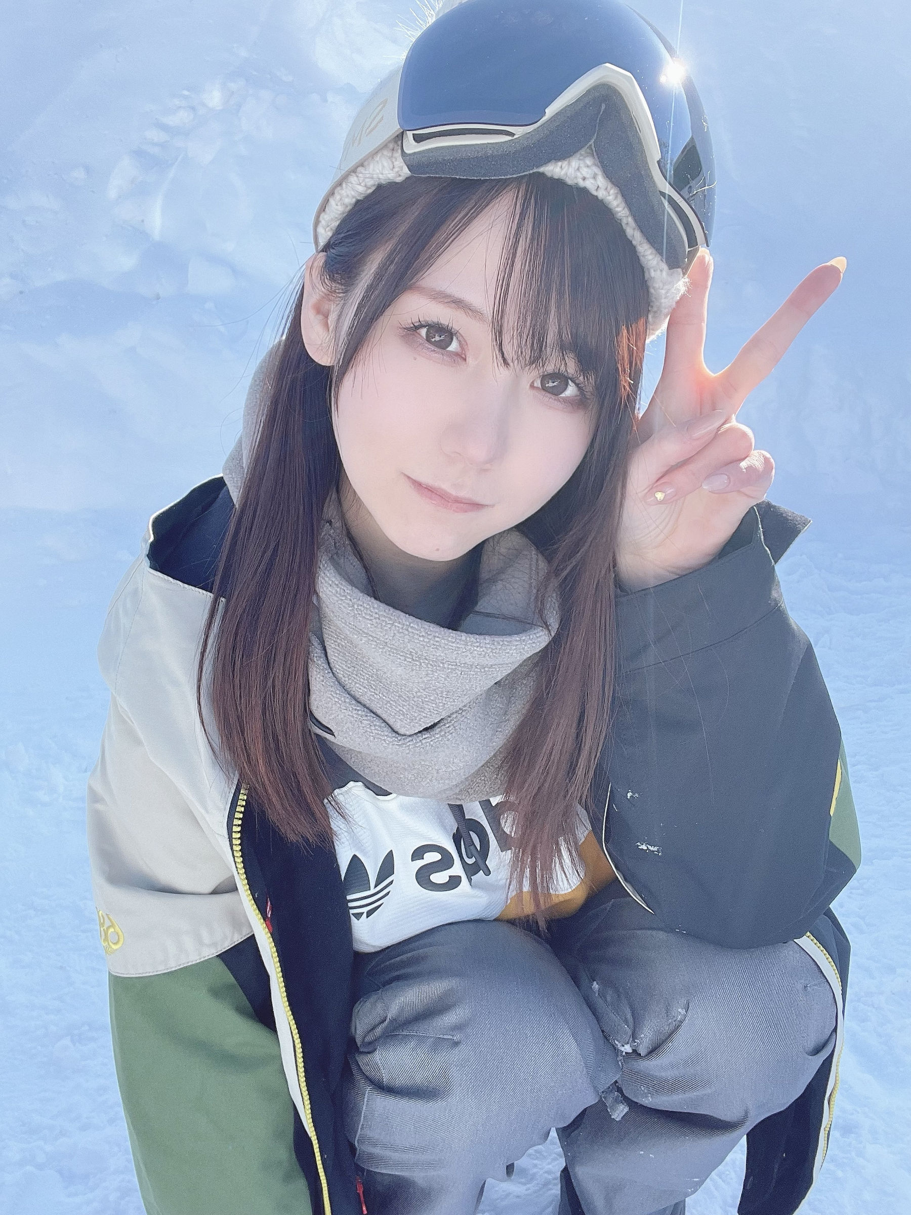 日本甜美COSERけんけん[fantia] 20220131-スノボウェア [12P]
