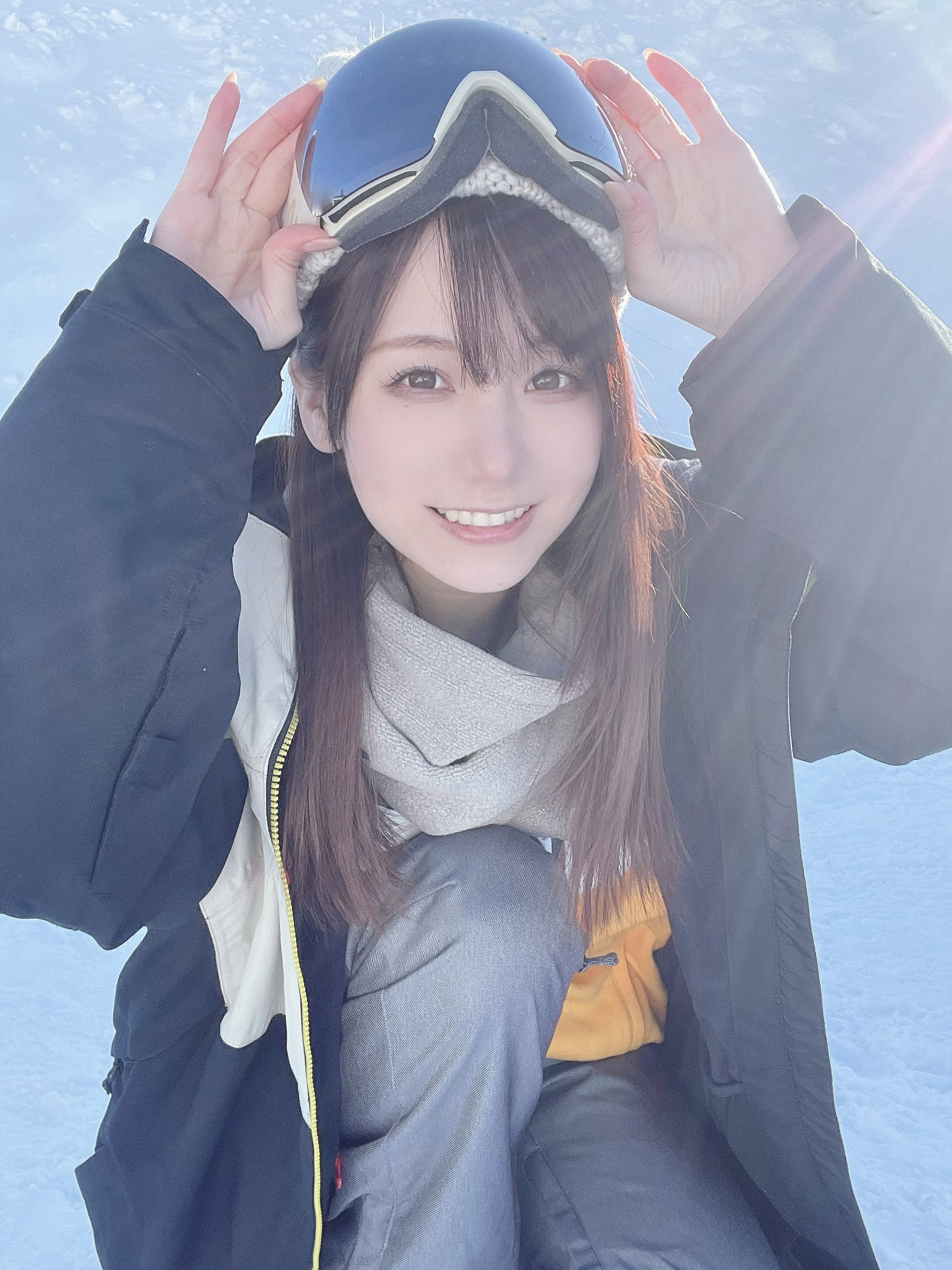 日本甜美COSERけんけん[fantia] 20220131-スノボウェア [12P]