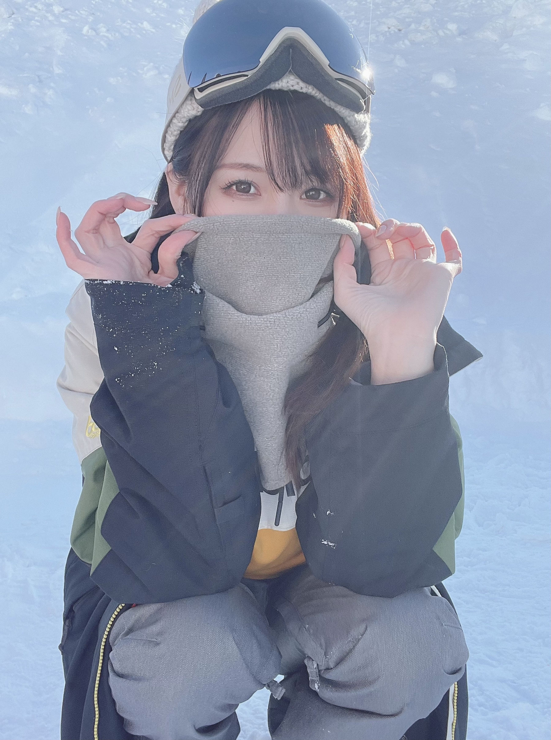 日本甜美COSERけんけん[fantia] 20220131-スノボウェア [12P]